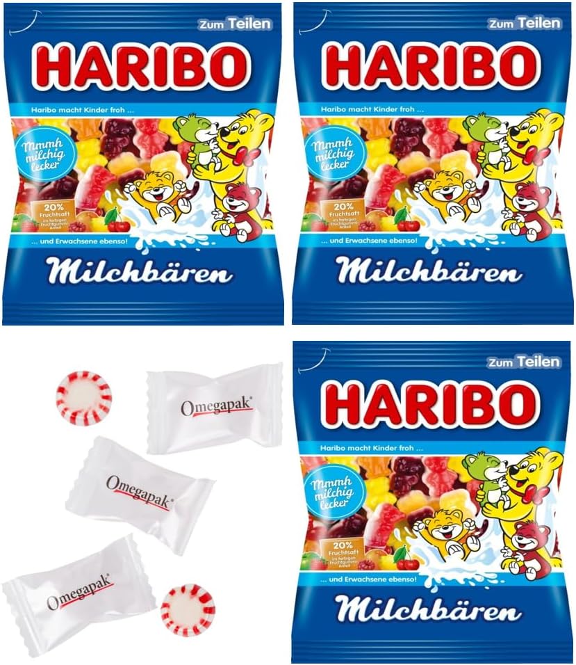 Haribo Gummy Bears Candies Original from Germany with