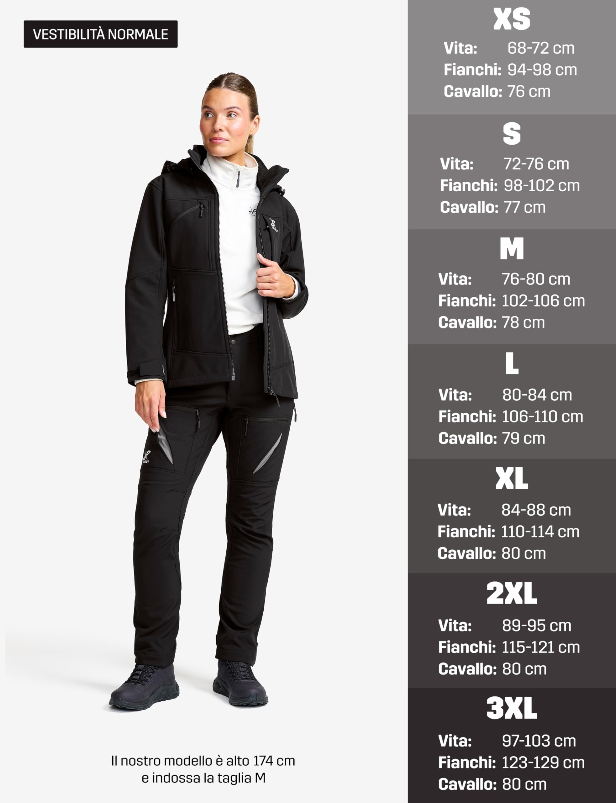 RevolutionRace Hiball Softshell Pants da Donna, Pantaloni da Esterno per Escursionismo