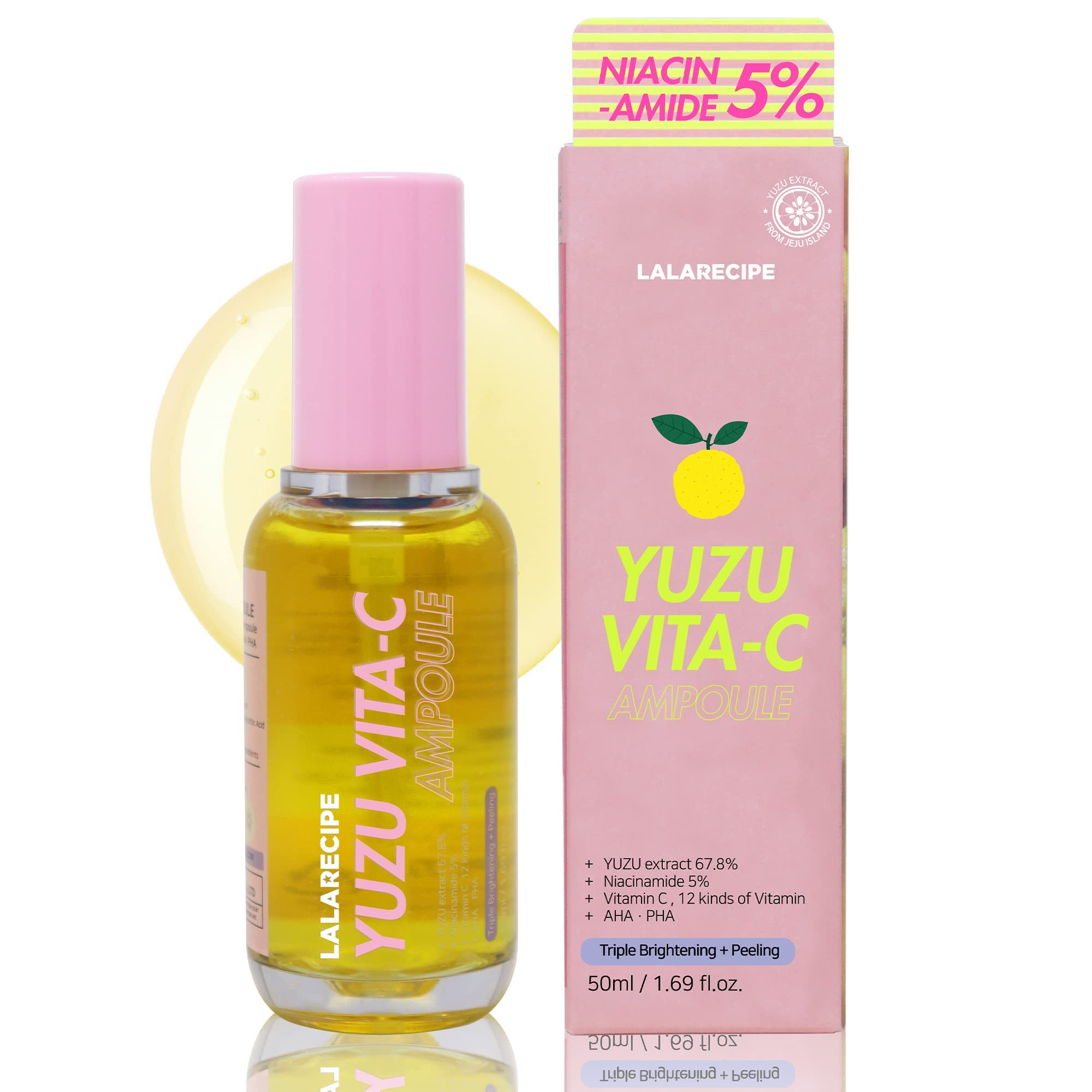 Seoul Cosmetics Co Ltd Lalarecipe Yuzu Vita C Ampoule 50 Ml