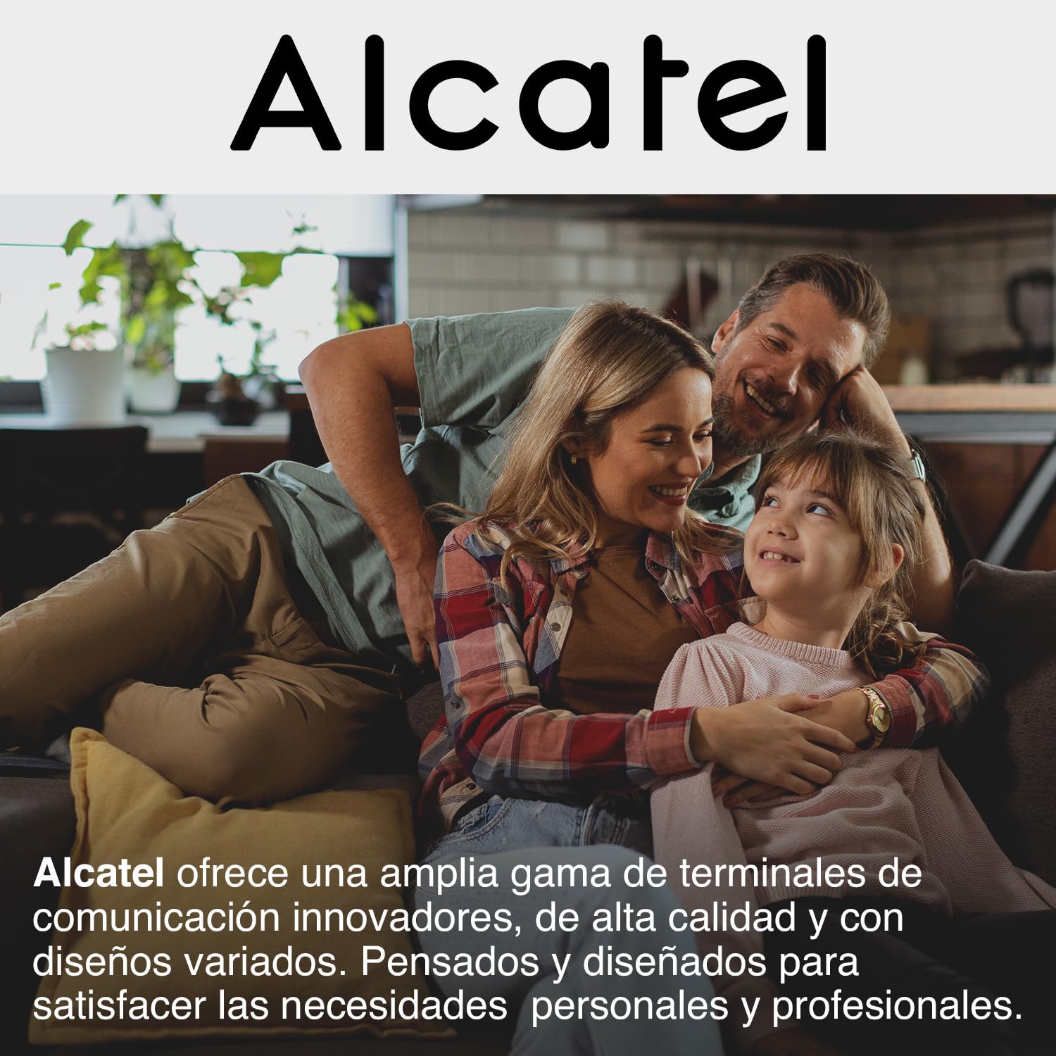ALCATEL S280 Dúo - Teléfono Inalámbrico DECT - Diseño Compacto - Gran Pantalla Retroiluminada - Manos Libres - Bloqueo de Llamadas - Agenda 50 Contactos - 2 terminales - Negro — view 7