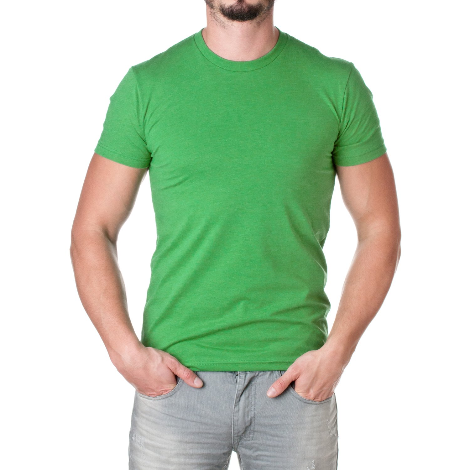 Next Level Apparel Men's Kelly Green Premium Cvc Crew (N6210) M