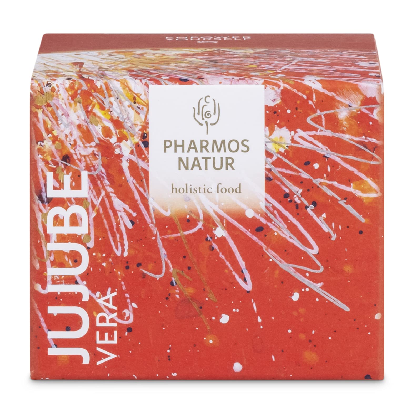 Pharmos Natur Jujube Früchte Fruchtpulver 50 g – vegan, glutenfrei – natürliches Lebensmittel getrocknet Pulver JujubeVera