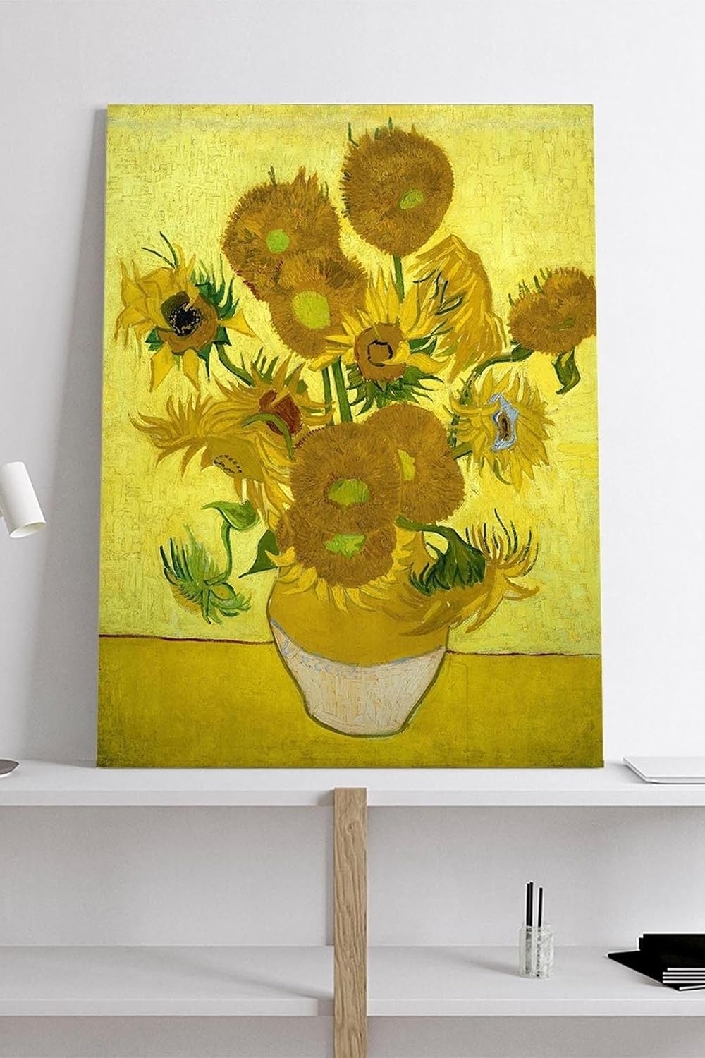 Postermanya (pster18842) Ayçiçekleri - Sunflowers - Van Gogh Sanatsal Kanvas Tablo 50 x 70