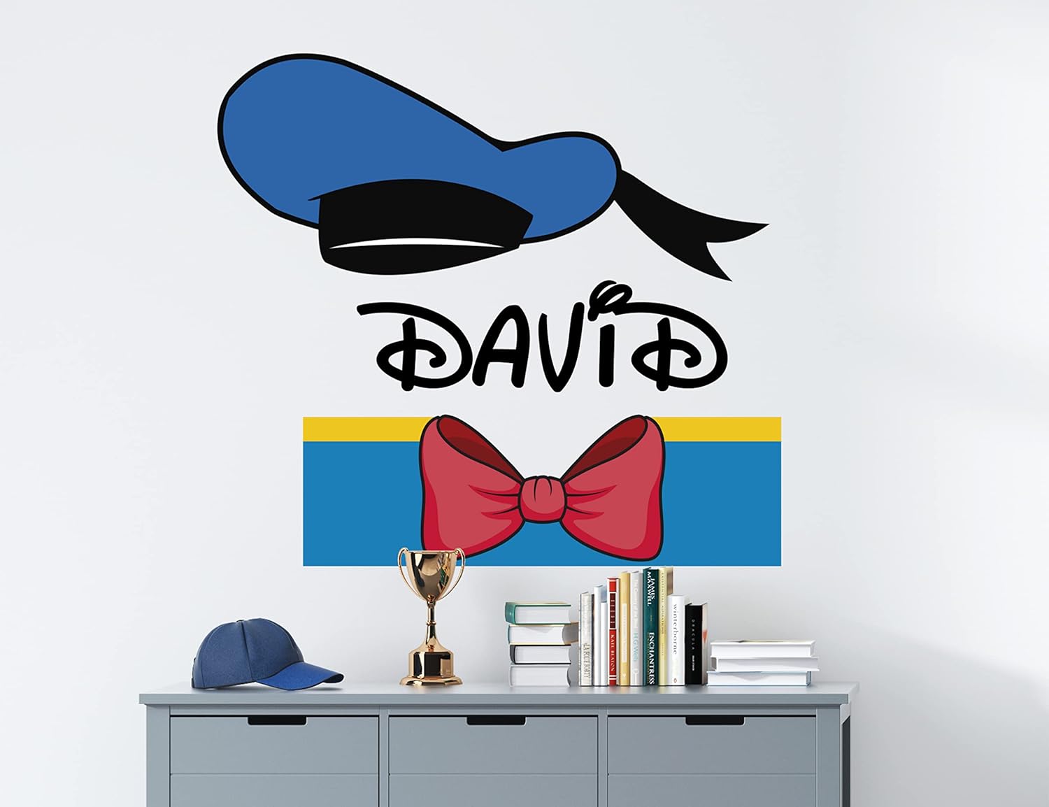 Buy Donald Nursery Wall Decal Name Letters for Wall Decor