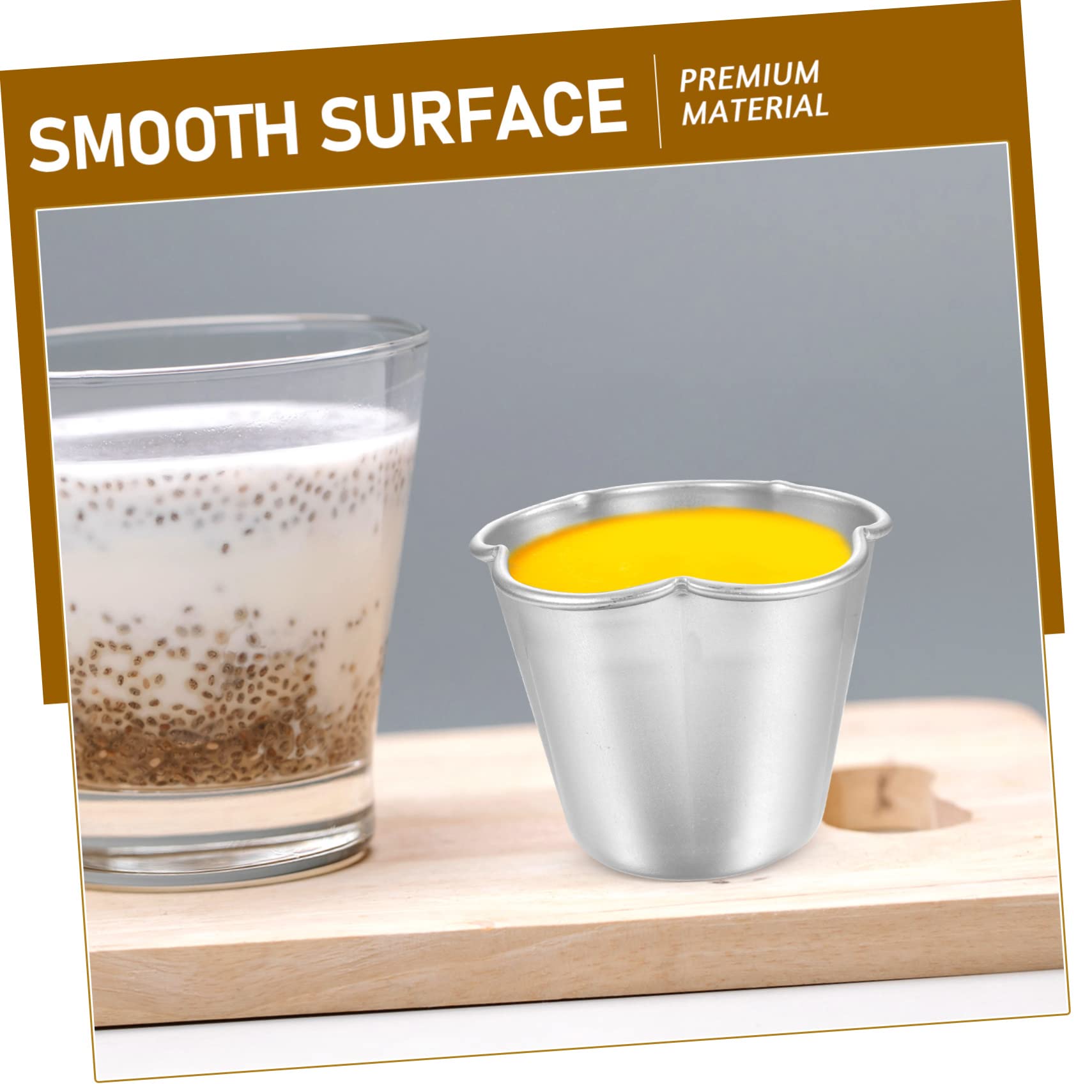 Abaodam 18piezas Moldes Para Pudding Anti-adherentes Para Hornear Tartas y Magdalenas Para Cocina y Repostería