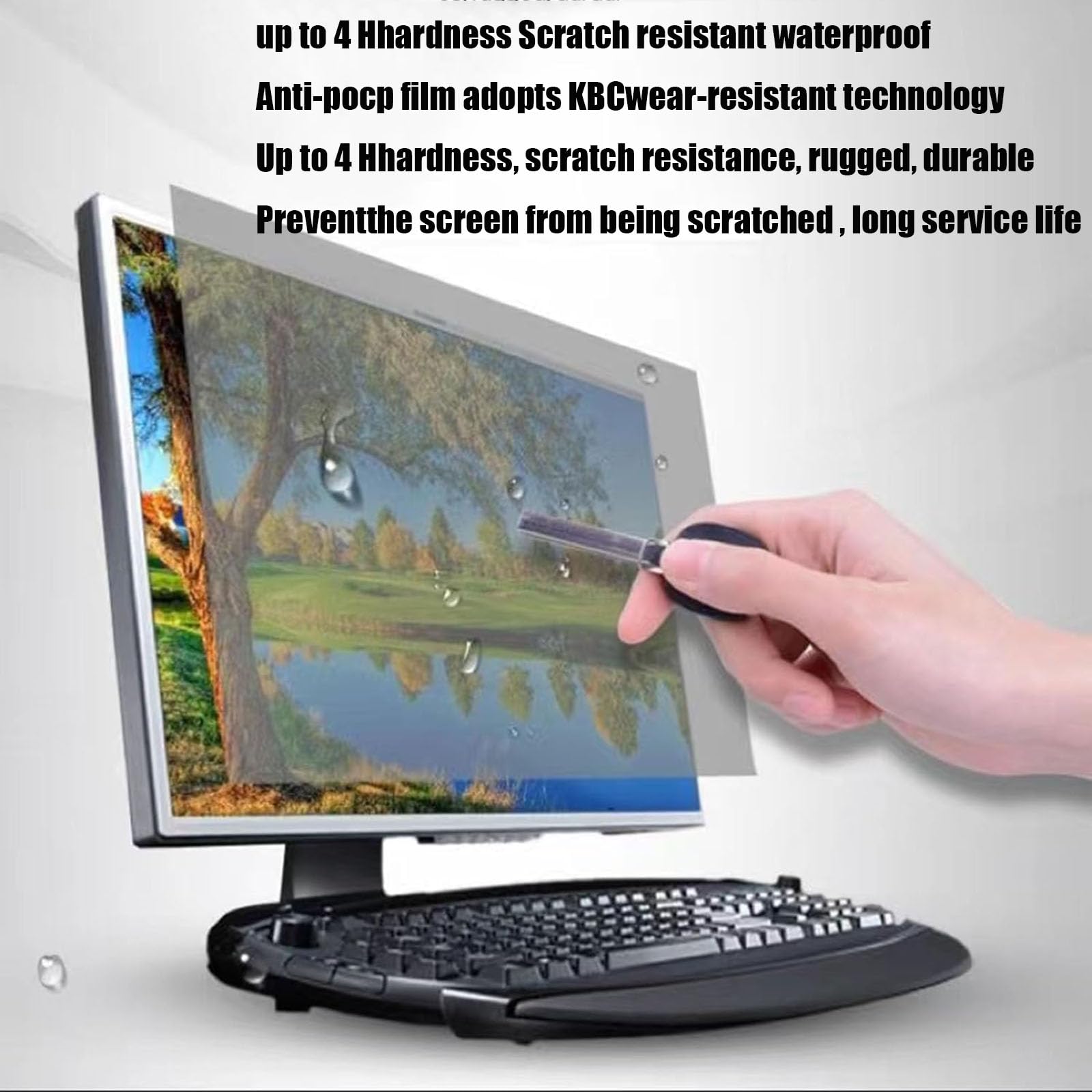 Schermo per la Privacy del Computer, Filtro per la Privacy del Monitor antiriflesso, Protezione per Lo Schermo del Laptop, per Monitor Widescreen 16:9 da 11-28 Pollici (14inch16/9)