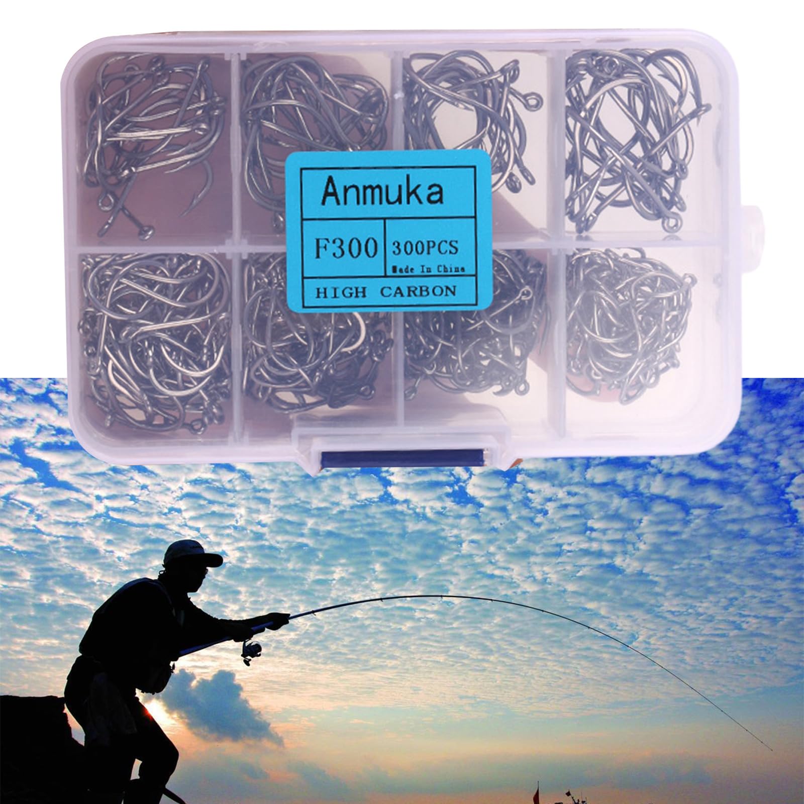 Beoccudo Hameçons Triples En Acier à Haute Teneur En Carbone Pour Eau Salée Et Eau Douce Taille 2 4 6 8 10