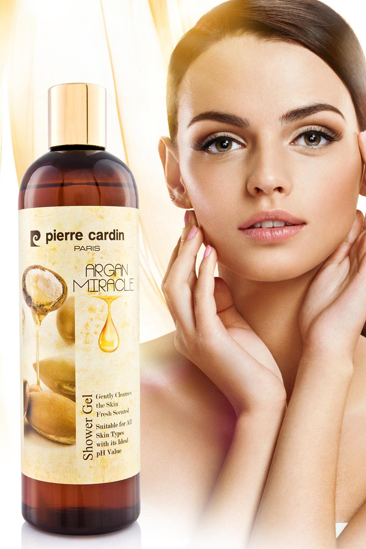 Pierre Cardin Argan Yağı Özlü E Vitaminli pH Dengeli Canlandırıcı Duş Jeli - 400 ML