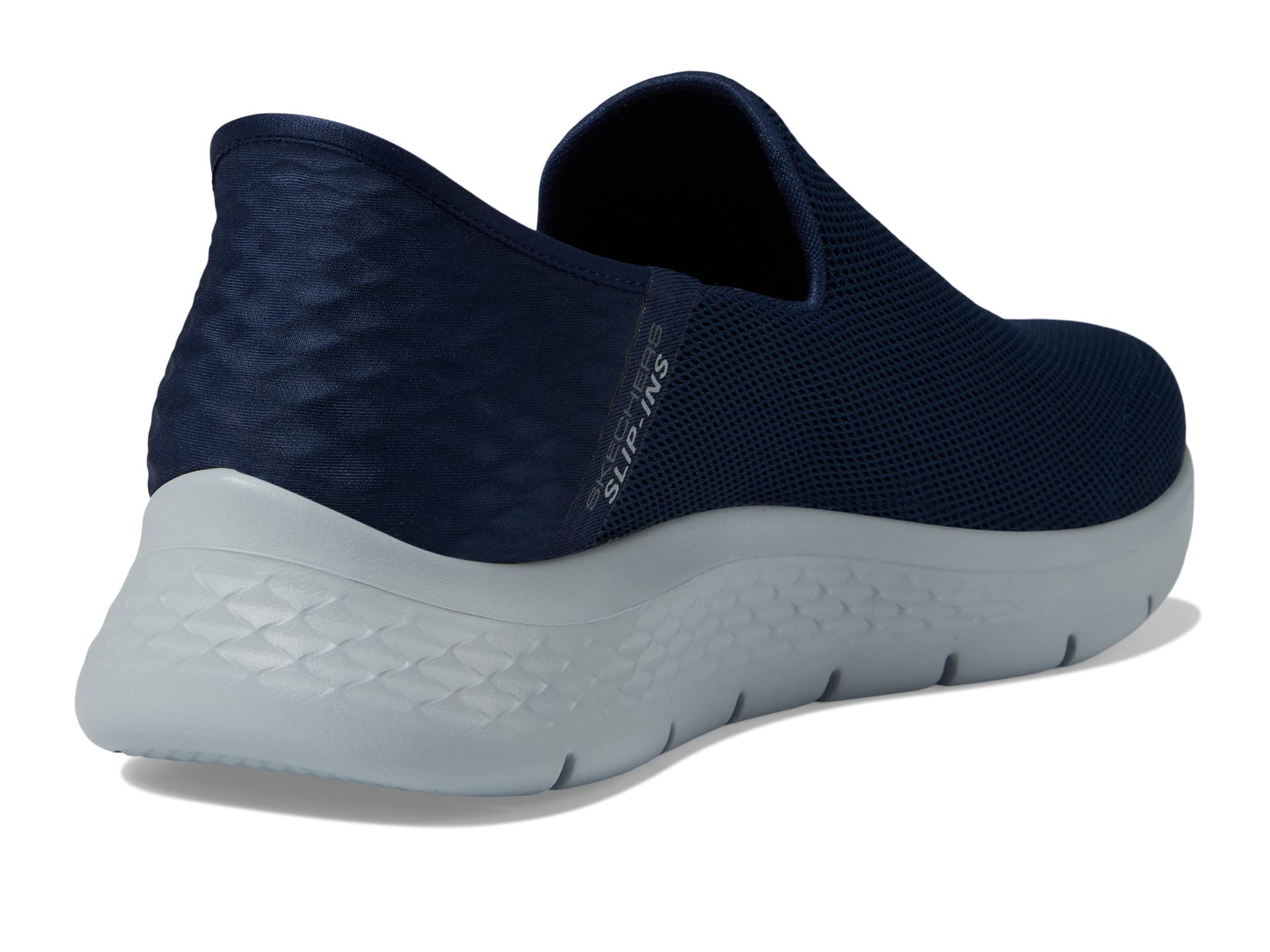 Skechers Men's Go Flex Hands Free Slip-ins Athletic Slip-on Casual Walking Shoes Sneaker, Navy, 10.5 X-Wide
