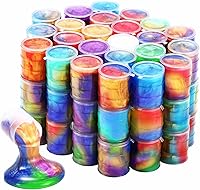 Vista 1 de Barrel Slime - Paquete de 48 unidades de mini slime de galaxia regalos de fiesta para niñas y niños, kit de slime súper suave y elástico para niños