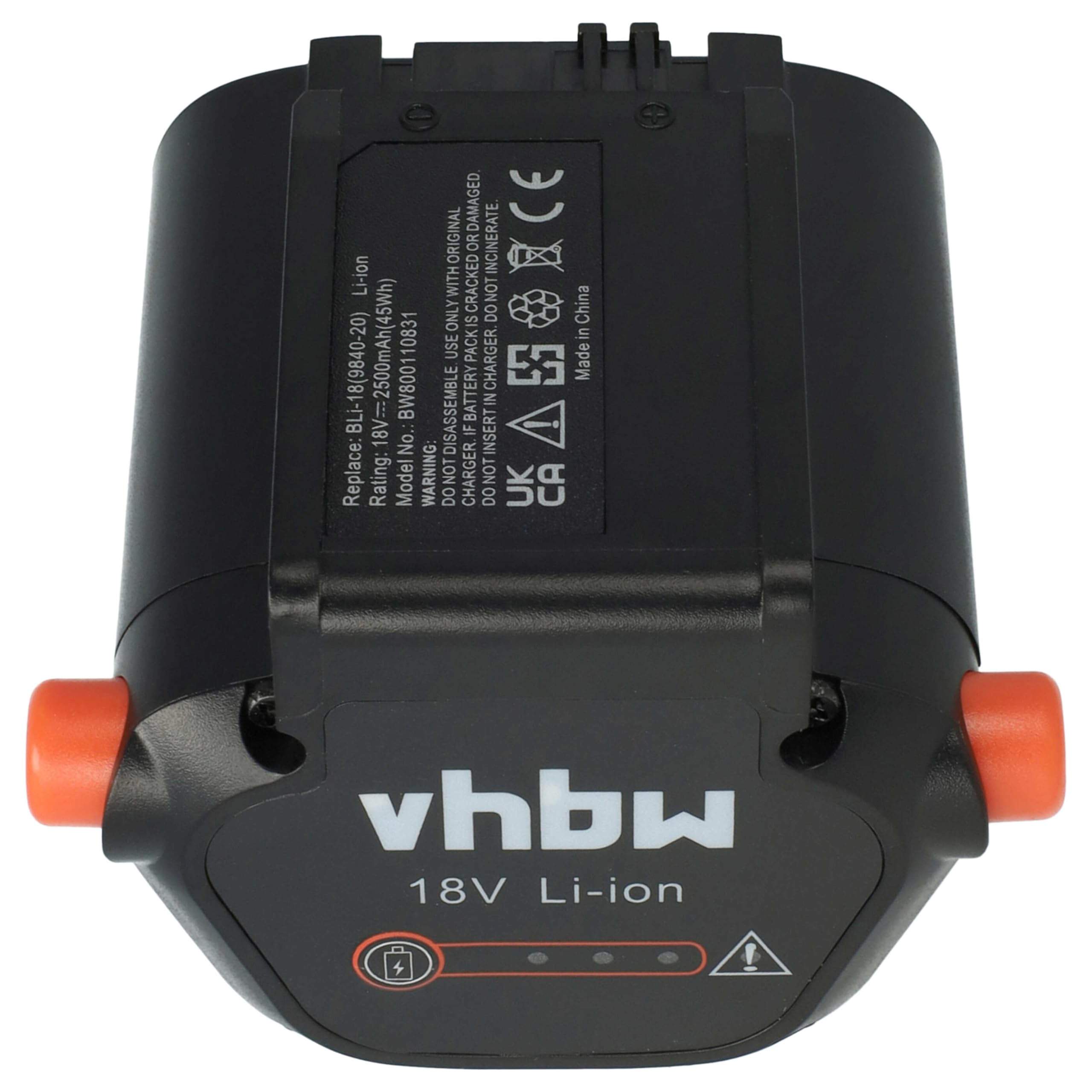 vhbw Batería Compatible con Gardena THS Li-18/42 (8881-20)