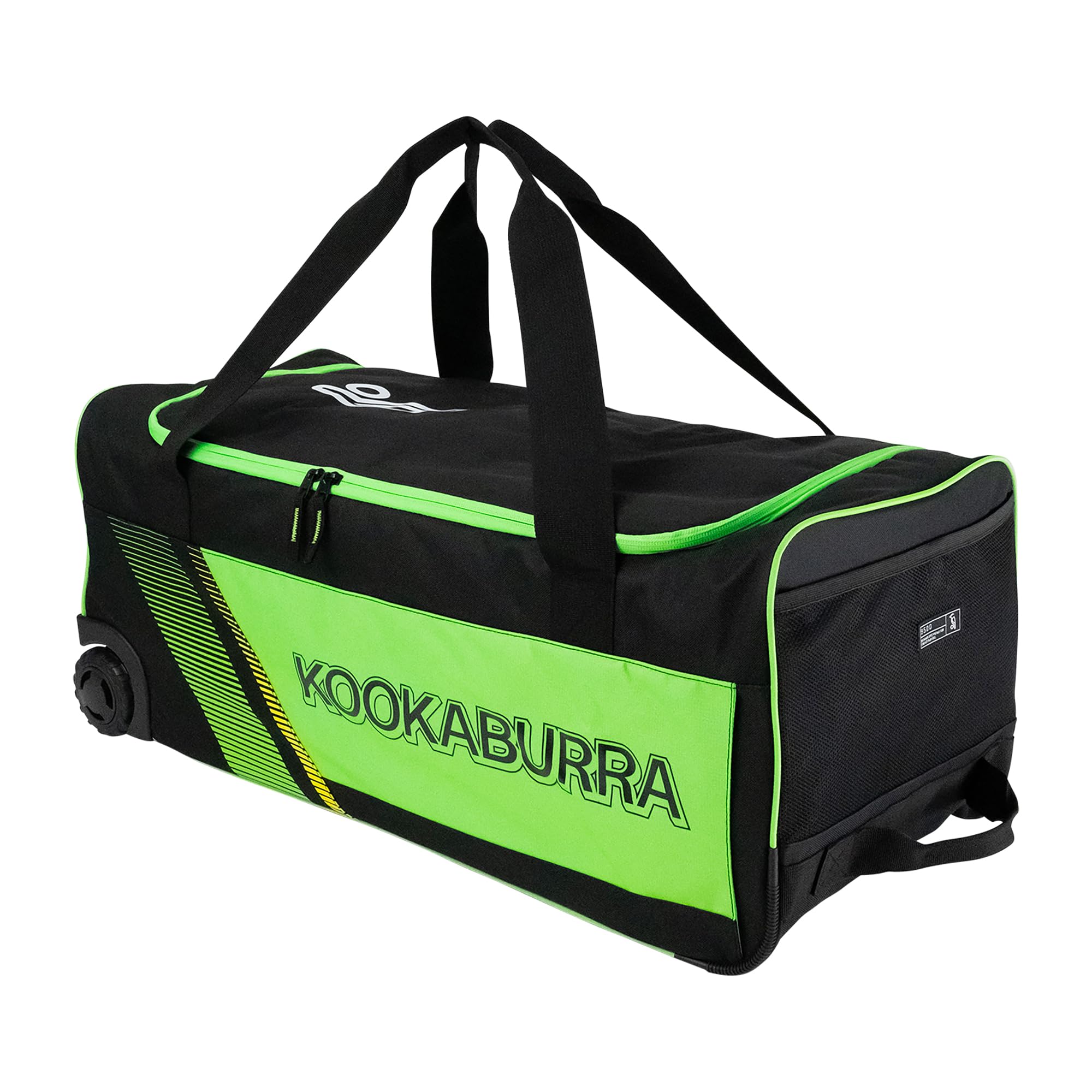 Kookaburra 9500 Cricket Wheelie Bag - /Neon / One Black/Green Small