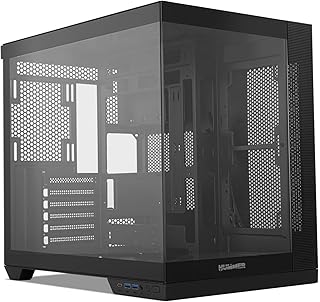 NOX Xtreme Products Hummer Astra Neo Black – Semitorre ATX | M-ATX | ITX, Cristal Templado panorámico Frameless, Espacio p…