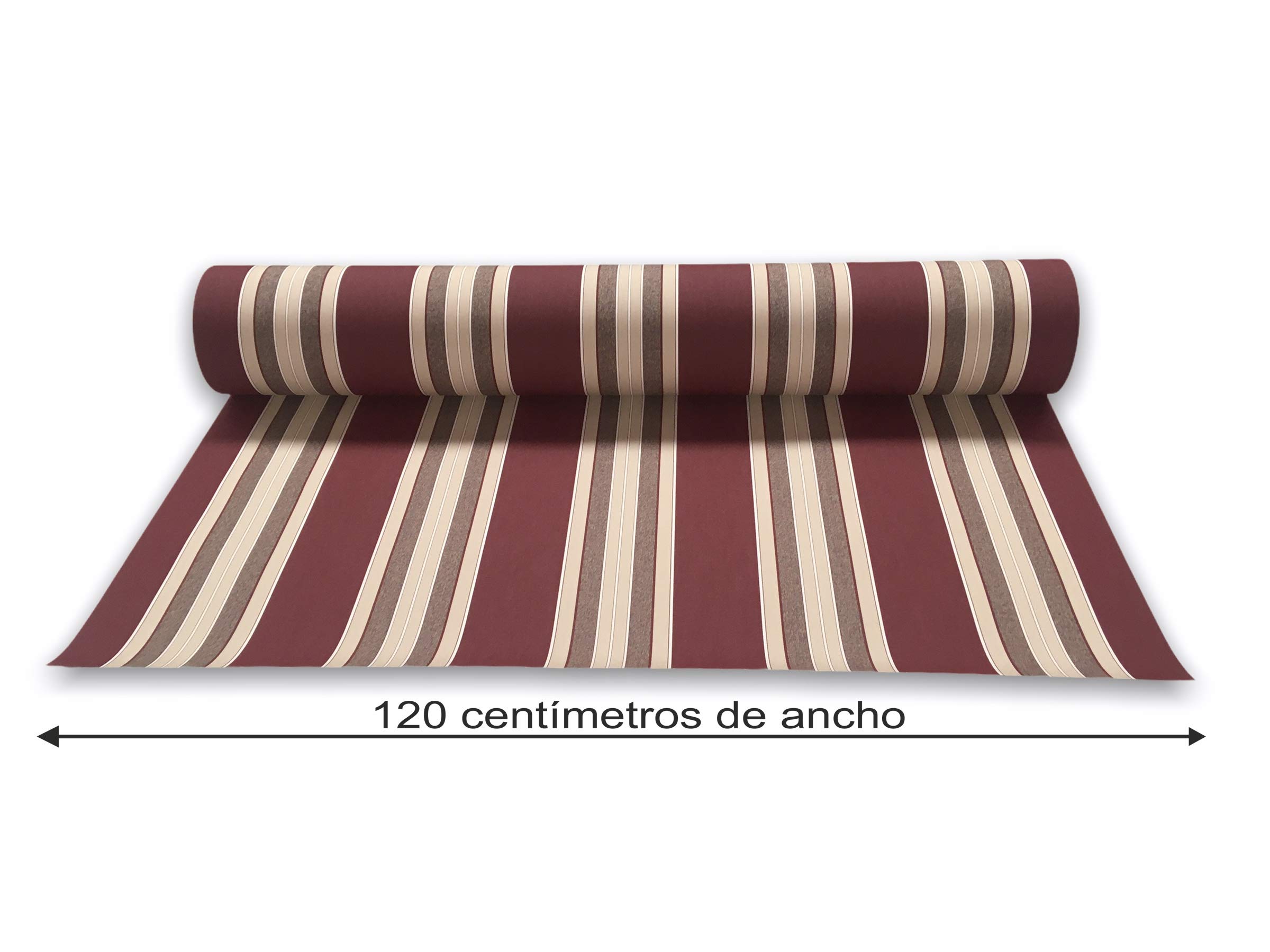 Lona para Toldo Profesional 2121 Marte | Acrílica Masacril 300 g/m² | Ancho 1,20 m | Lona sin Dobladillos | Alta Protección Solar UV | Sauleda (Lona de 2,00 x 1,20)