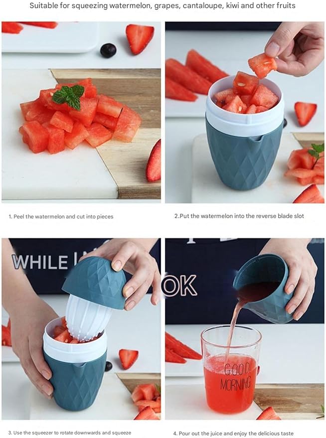 Extractor de Jugos Portátil Multifuncional Dos Vías Capacidad 290 mL miniatura 9