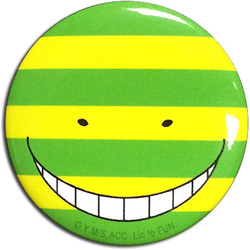 Great Eastern Entertainment Assassination Classroom Koro Sensei Mock Button, 1.25"
