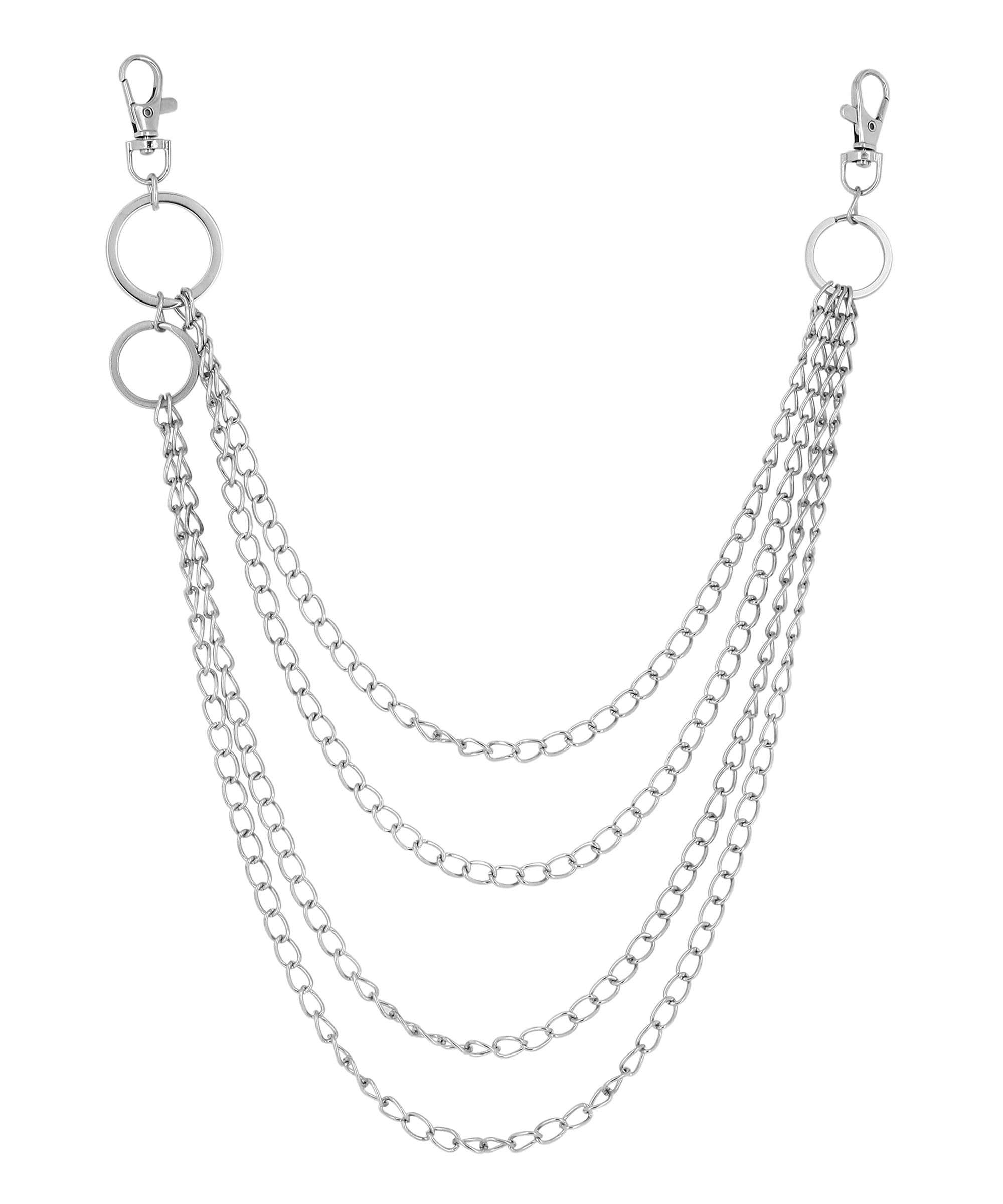 See full amazon price history chart for Stylish Four Layer Pants Chain,Punk Jean Chain (For Womens And Mens) Stylish Four Layer Pants Chain,Punk Jean Chain (For Womens And Mens) (B0B6T4VJBR) Amazon Price History, Amazon Price Tracker