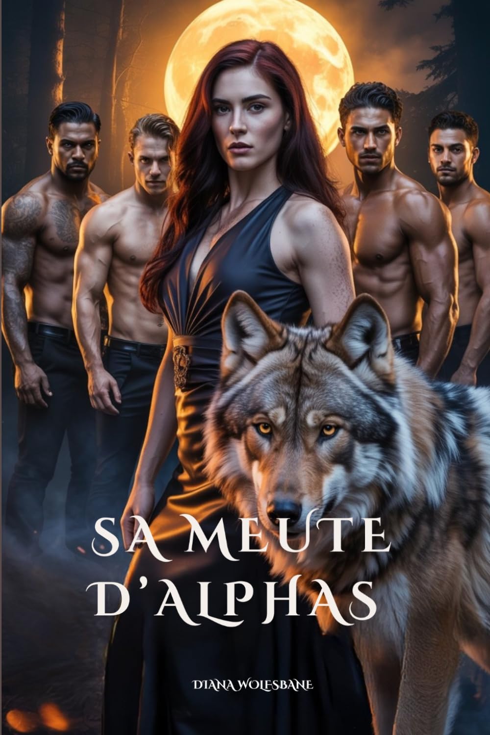 SA MEUTE D’ALPHAS: Une Romance Paranormale de Harem Inversé Ennemis à Amants (Les Âmes Sœurs des Loups et les Cœurs Alpha: Une série de romance avec des loups-garous)