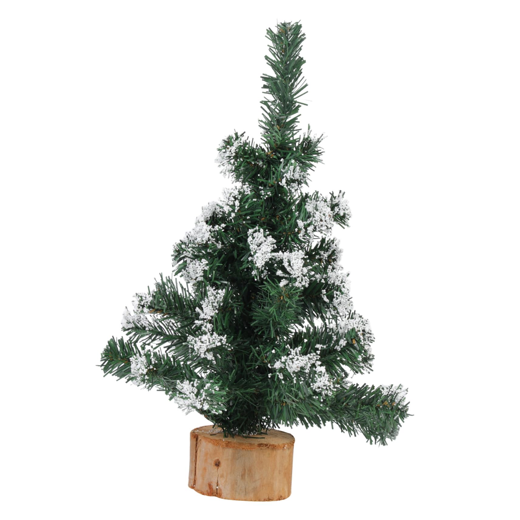 PRETYZOOM Festival Decoration Christmas Tree Fake Snowy Xmas Tree for Home Christmas Scene Adornment