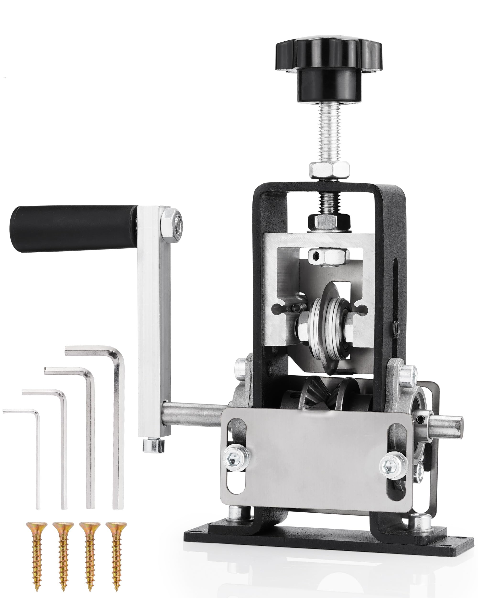 Manual Wire Stripping Machine - Drill & Hand Crank -1 Manual Wire Stripping Machine - Drill & Hand Crank -1