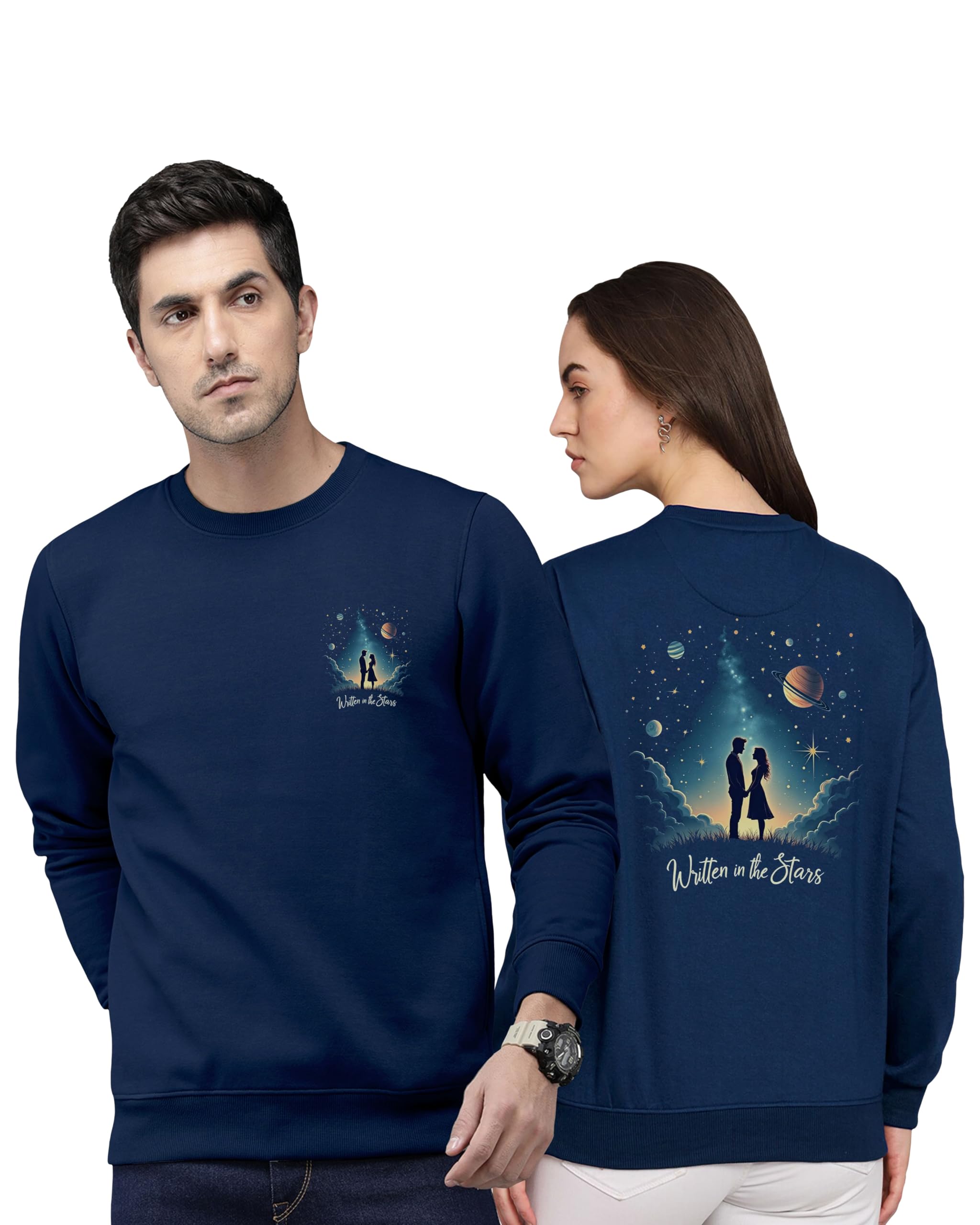 twinny zone Couple Combo Sweatshirts | Fleece Cotton Design for Men and Women (Regular Fit | SweatshirtsCoupleDTG)-picture-19