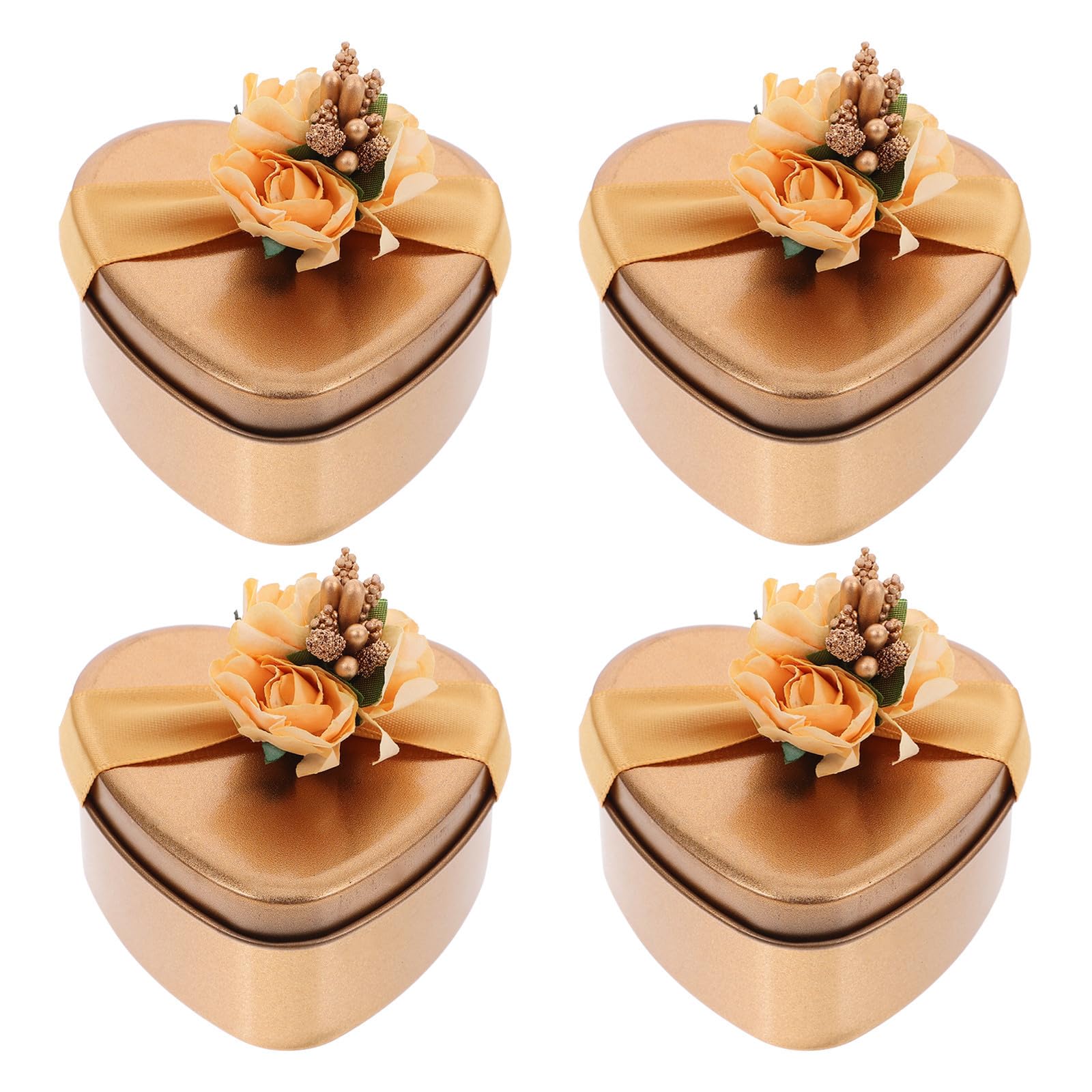 BCOATH 12stücke Liebe Herzform Geschenkdosen Aus Eisen Für Hochzeiten Kreative Süßigkeitenboxen Für Veranstaltungen Und Gastgeschenke