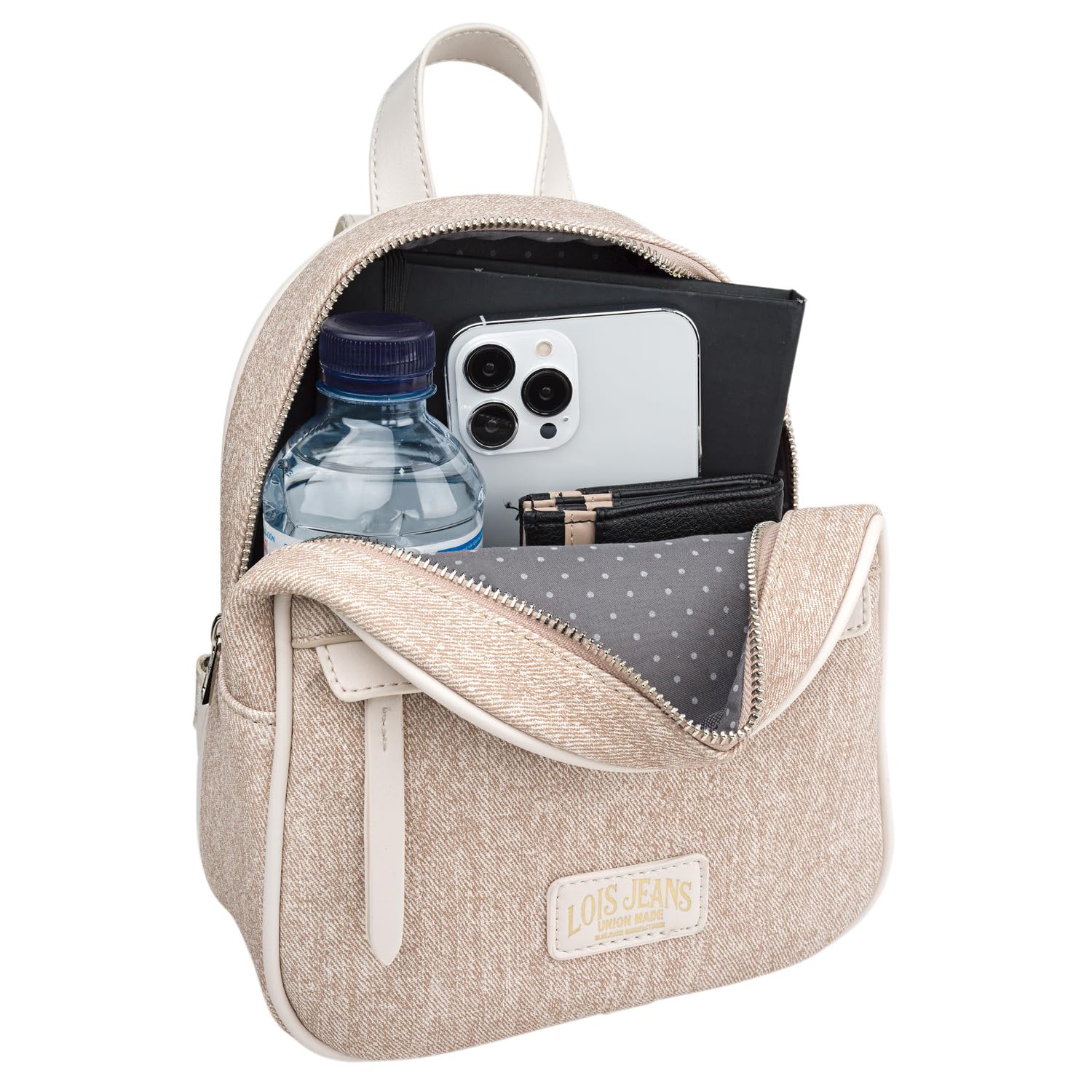 Lois - Bolso Mochila Mujer Casual - Bolsos Mochila para Mujer. Mochila Bolso Mujer de Marca Mochila Casual Mujer -