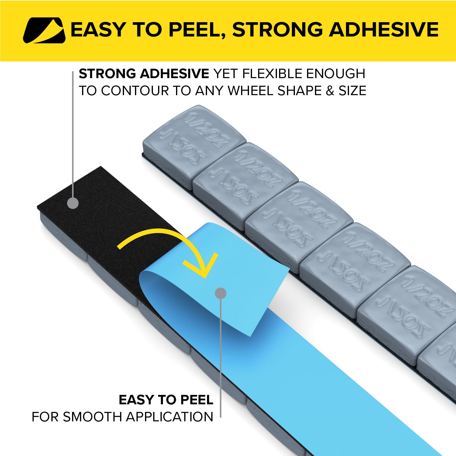 Self-Adhesive Wheel Balance, Wheel Weights With Self-Adhesive