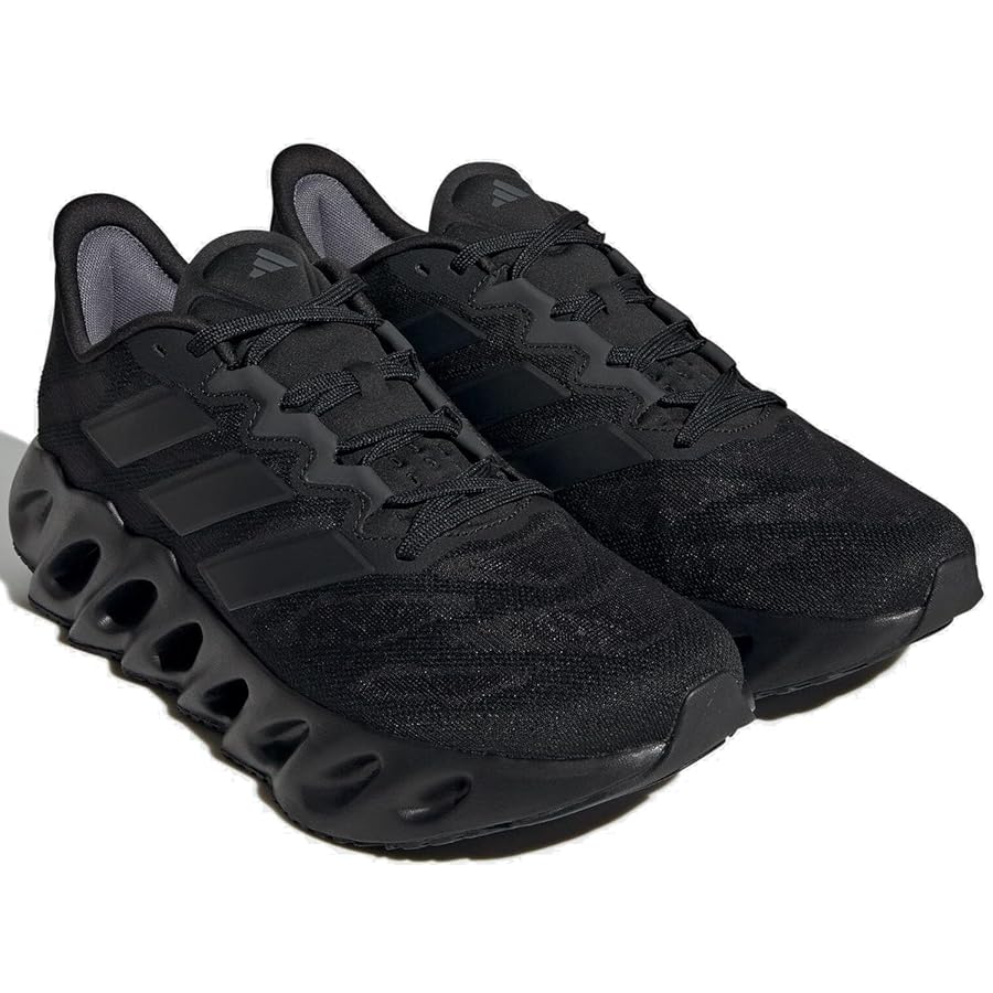 adidas SWITCH FWD ランニングシューズ ブラック/シルバー アディダス