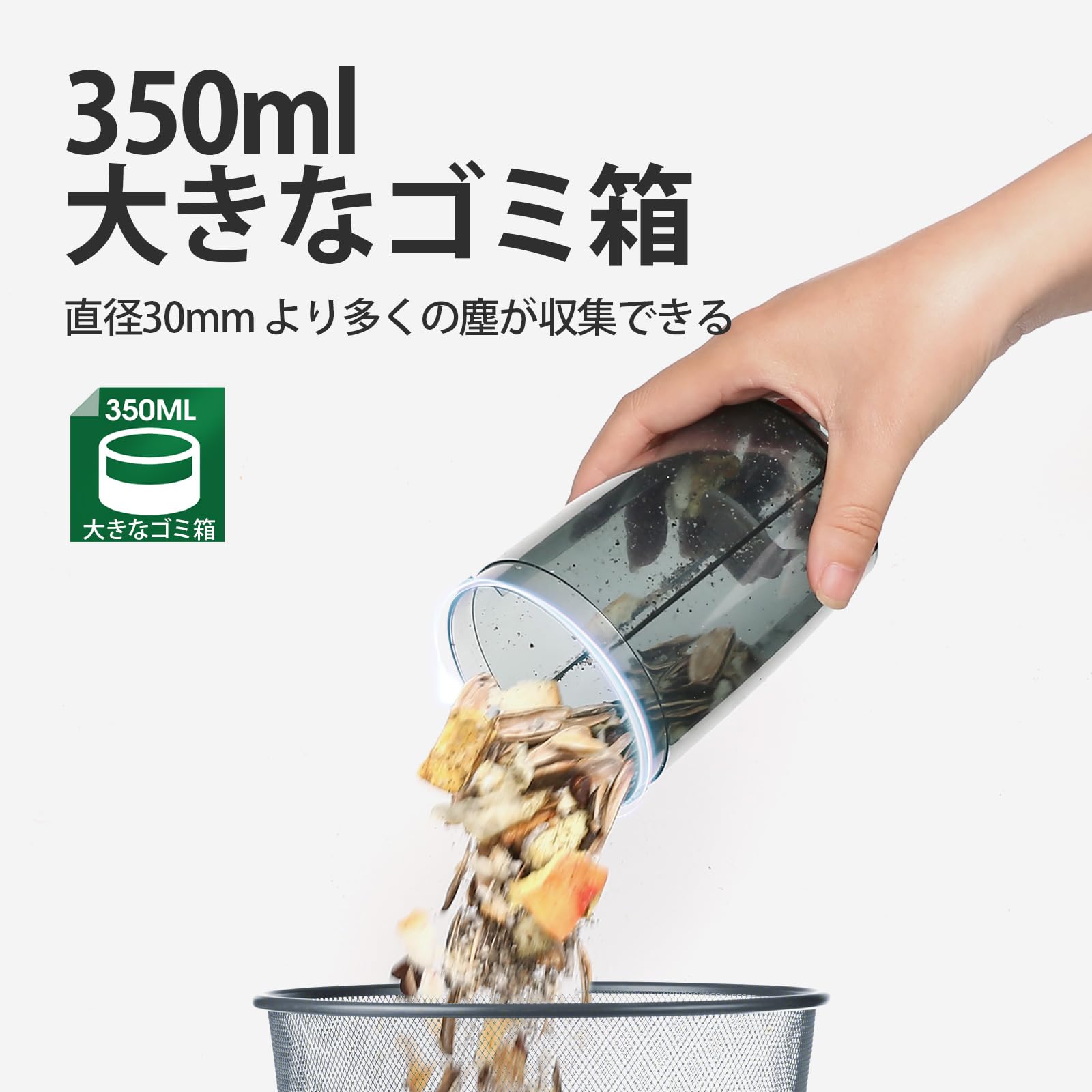 Amazon | YANTU 車用掃除機 ハイパワー ハンディークリーナー 7500PA 