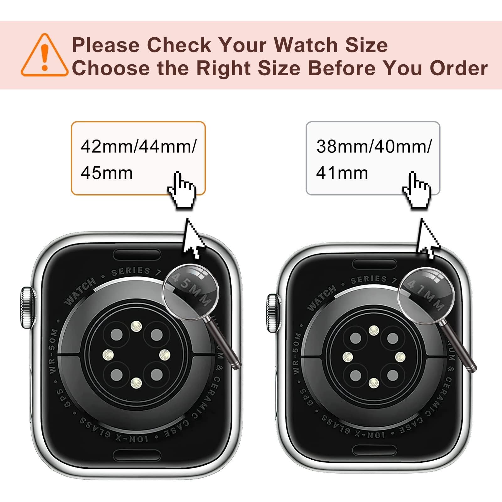 JDIME Pour Apple Watch Band Series 9, Ultra 2, SE, Ultra 8 7 6 5 4 3 2 1 38 mm 40 mm 41 mm 42 mm 44 mm 45 mm 49 mm pour femmes et hommes, remplacement du fermoir magnétique en boucle en maille d'acier