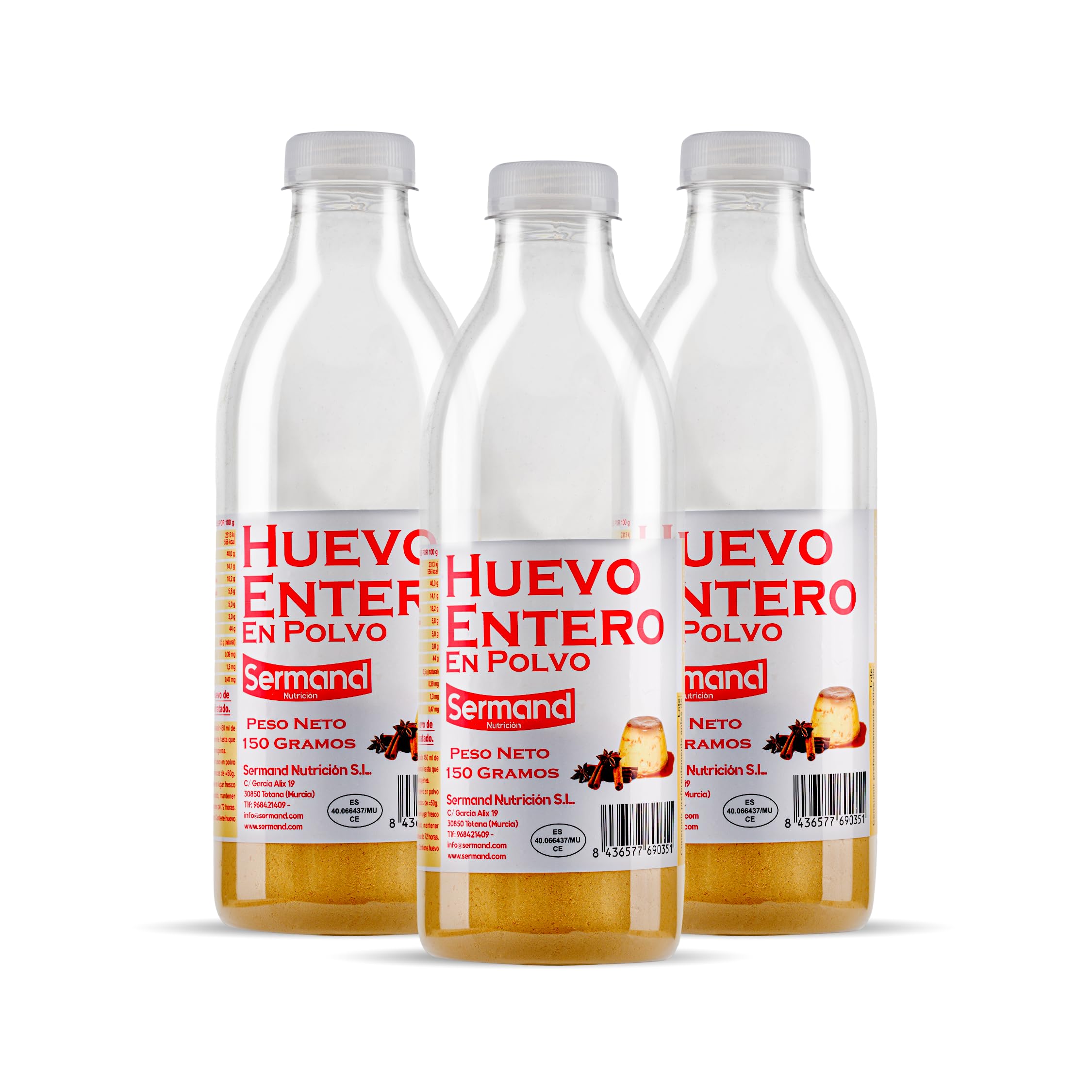 Huevo en polvo | Bolsa de vacío | Huevo en Polvo | Huevos Pasteurizados Sin Gluten | Huevo Deshidratado | Sin Aditivos | Productos Sin Lactosa | Presentación en Bolsas Zip (1 KG) — view 12