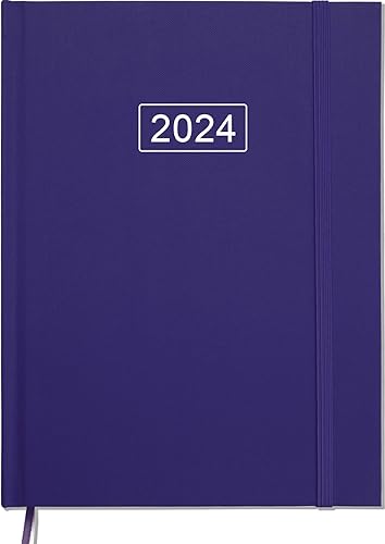 Agenda 2024 - Agenda semanal y mensual 2024, tapa dura, agenda académica 2024 con papel de primera calidad, organizador perfecto, 8.5 x 11 pulgadas, disponible en Yaxa El Salvador