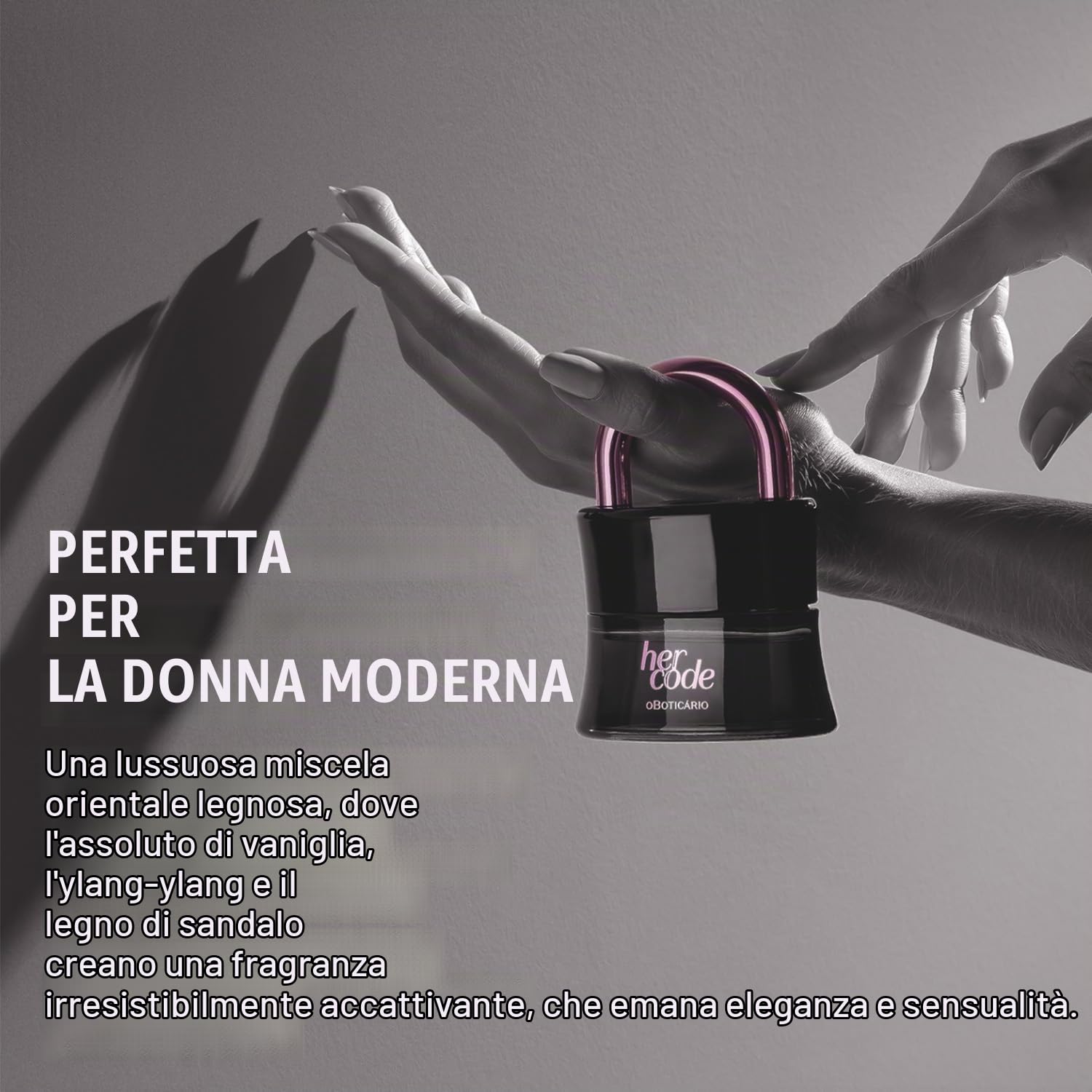 O BOTICÁRIO HER CODE Touch - Eau De Parfum 50ml - Paradea