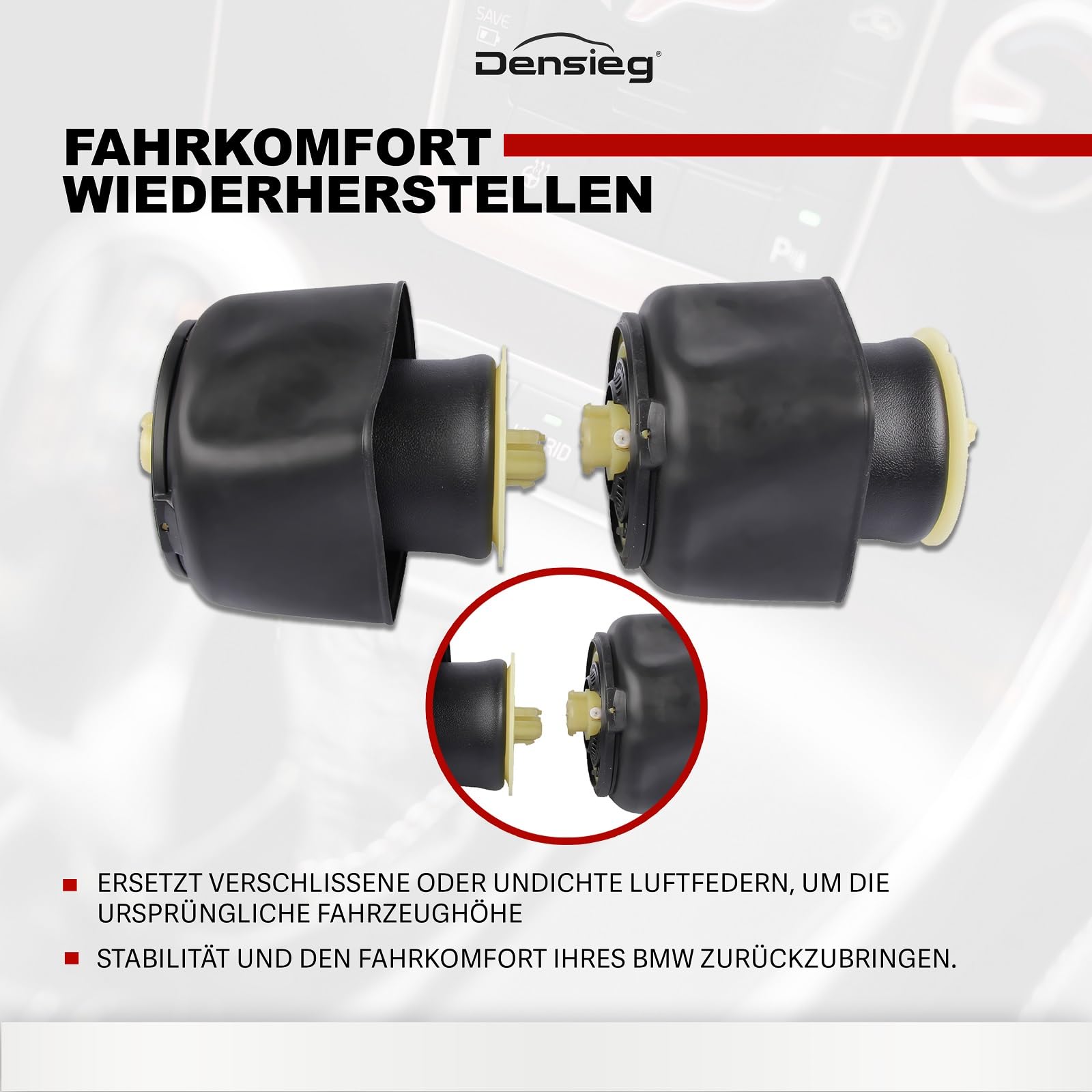 Molla pneumatica per 5 Gran Turismo (F07), 5 Touring (F11), 2 pezzi 37106781827