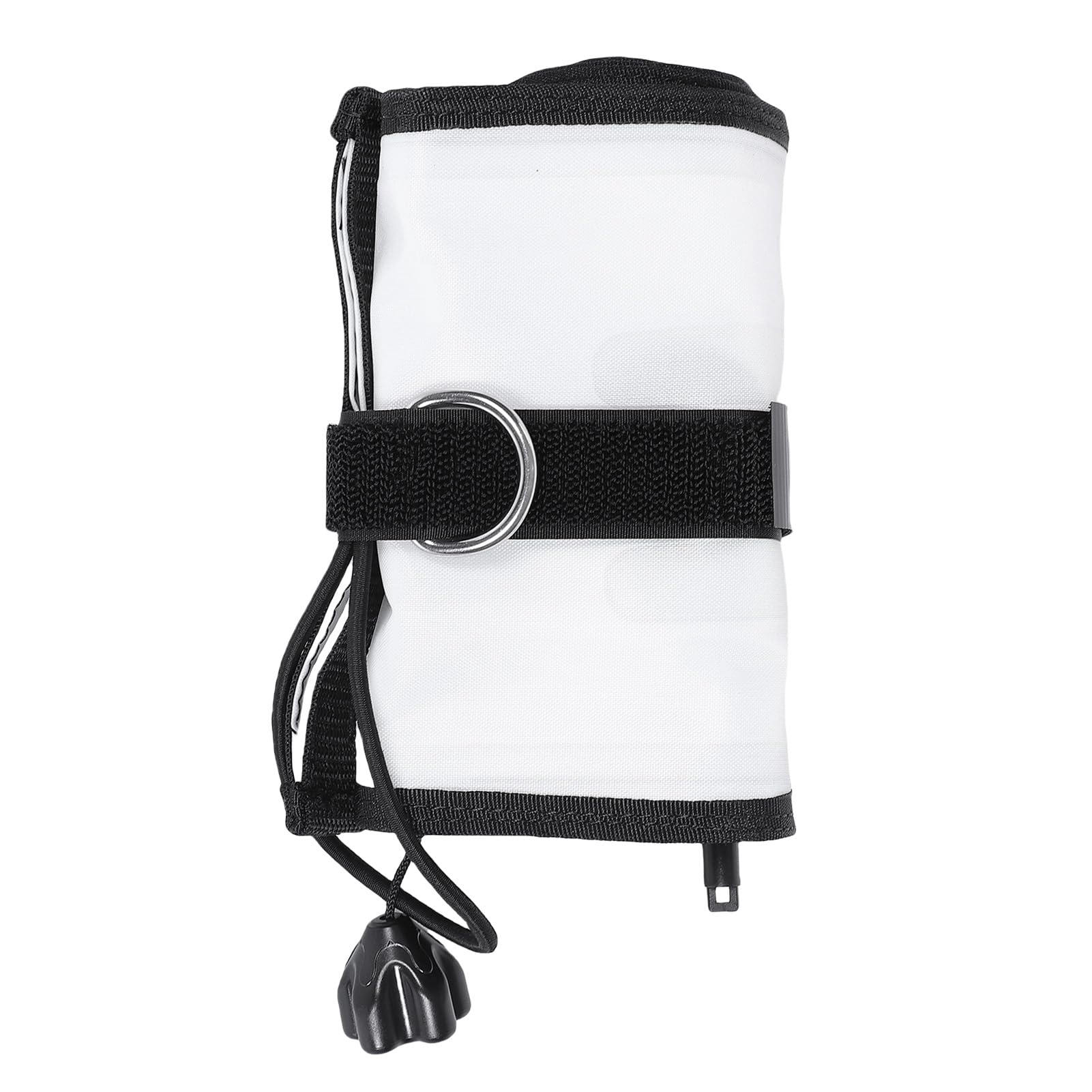 Topiky Ballon de Surface de Plongee avec Valve, SMB Nylon Haute | Bouée de marquage de Surface en Nylon avec Tube de gonflage oral pour équipement de plongée de sécurité, rouge