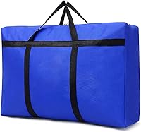 Vista 8 de Bolsas de almacenamiento extra grandes multiusos resistentes, bolsas de viaje para ahorrar espacio, para mudanzas y almacenamiento (230L, Negro)