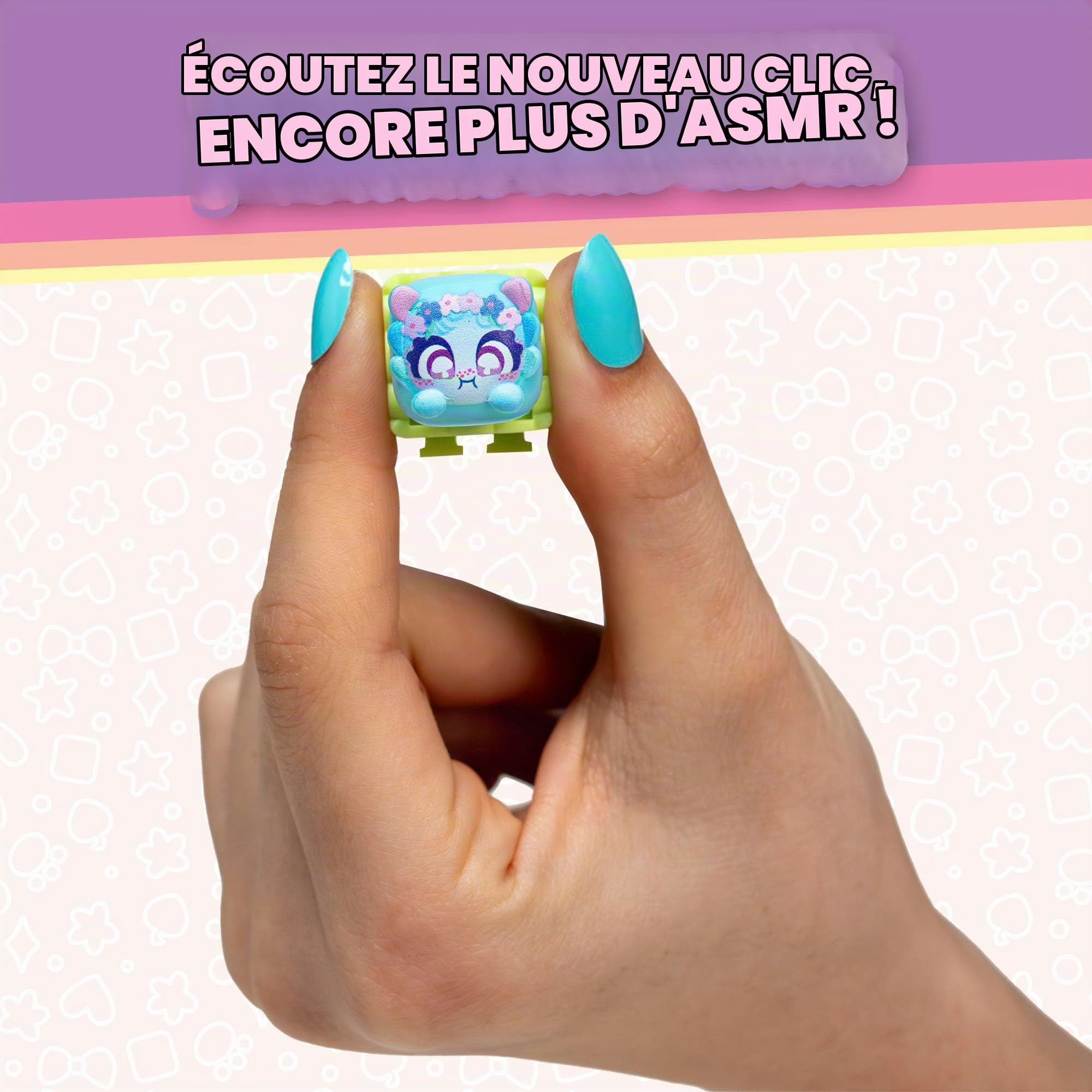 Bizak Clickeez 64557202 Série 3 Pack de 12 Touches Surprise + 6 Ans