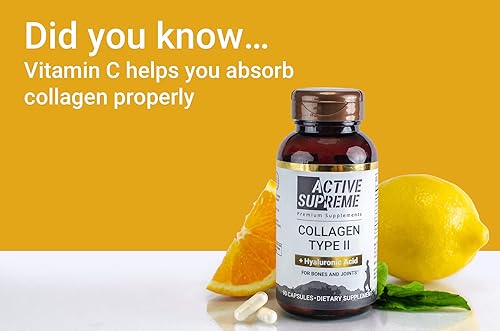 Miniatura 7 de Paquete de 3 píldoras de colágeno tipo 2 para apoyo articular y cartílago  Cápsulas hidrolizadas de colágeno de res alimentadas con pasto tipo 2 con
