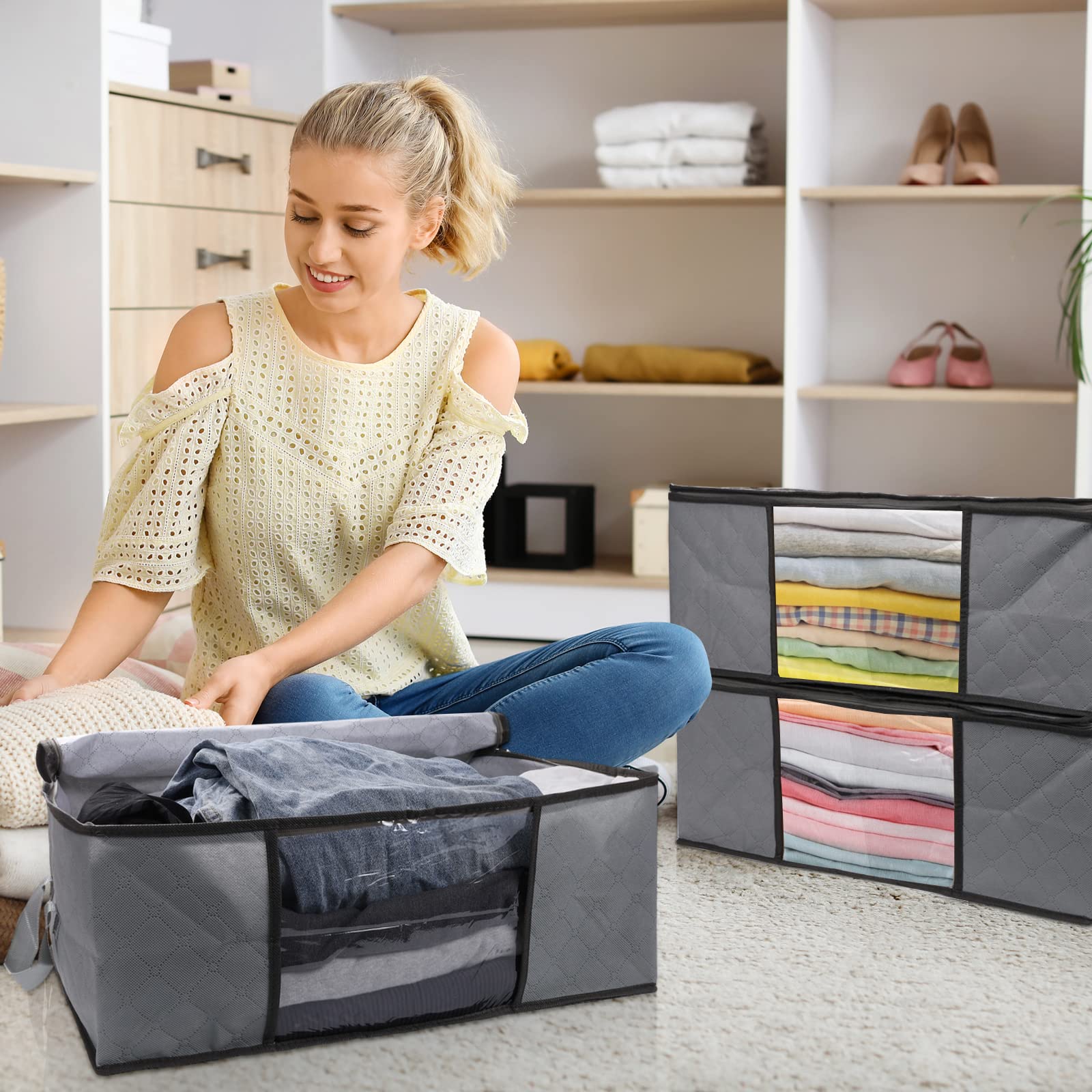 Stuk Ikea Bolsas Para Guardar Ropa De Ikea Bolsa Cajas De Tela - Main Image