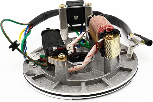 Miniatura 5 de 2 bobinas de encendido Magneto placa de estator de repuesto para Taotao Kazuma Meerkat Mini Falcon scooter compatible con moto de cross de 125cc