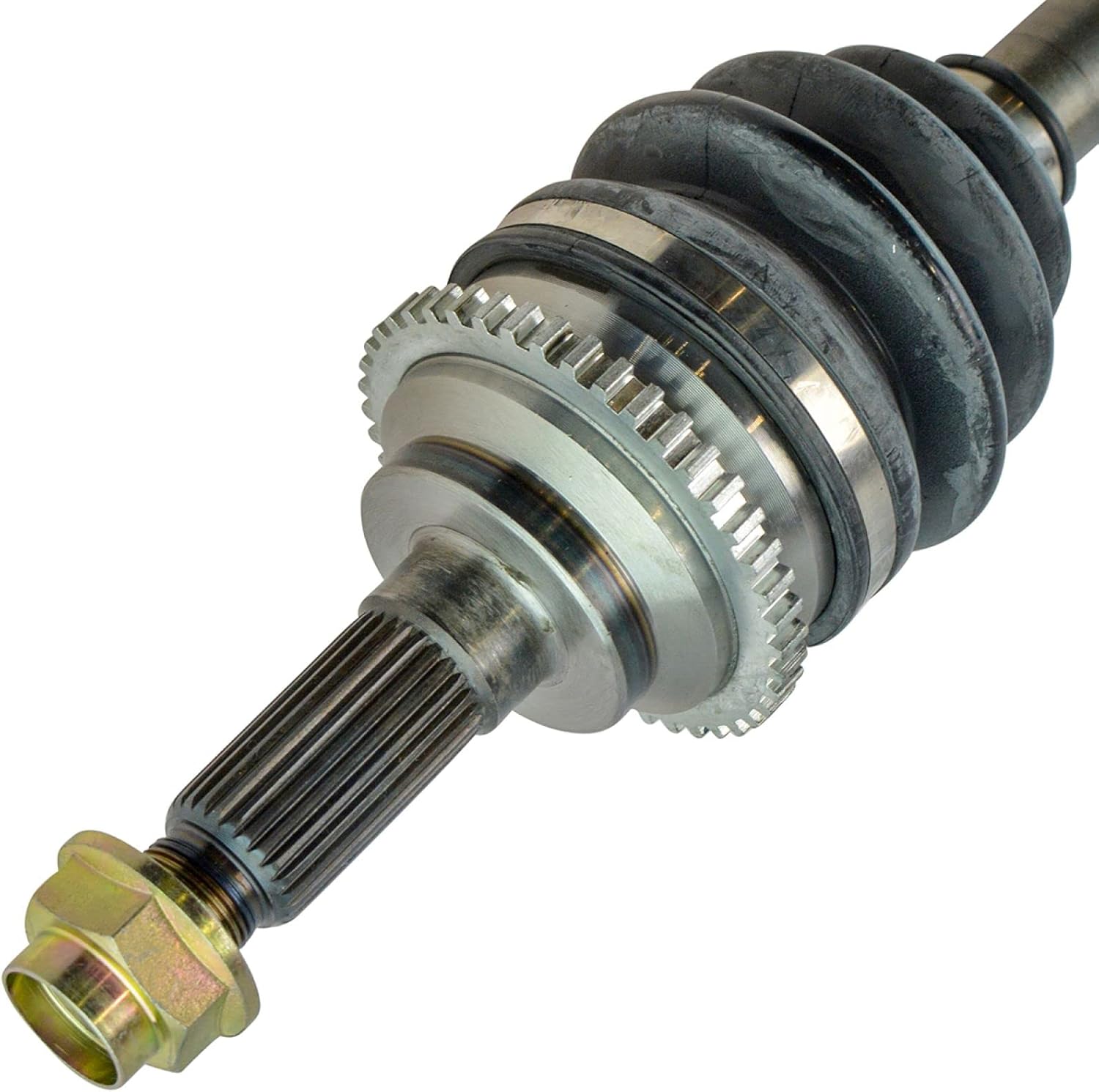 TRQ Front Left CV Axle Assembly Manual Transmission Compatible with 1997-2002 Ford Escort 1991-1999 Mercury Tracer 1991-1996 Mercury Tracer