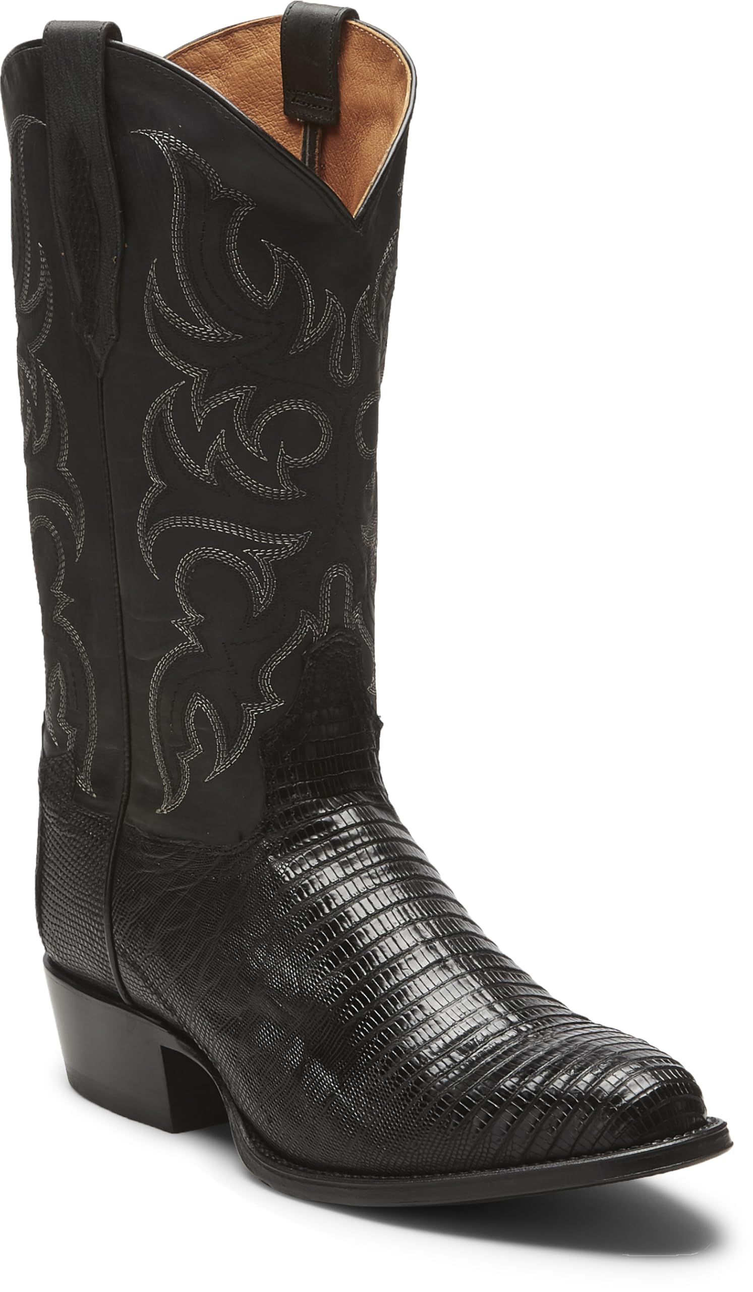 Tony Lama Men's Nacogdoches 13" Teju Lizard Western Boot