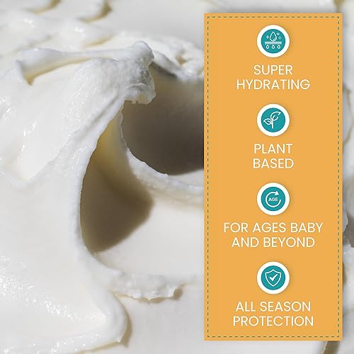 Miniatura 5 de Melabebe Nurture Crema hidratante diaria - Crema para eccema para bebés y loción para bebés Crema para bebés para piel sensible - Loción natural