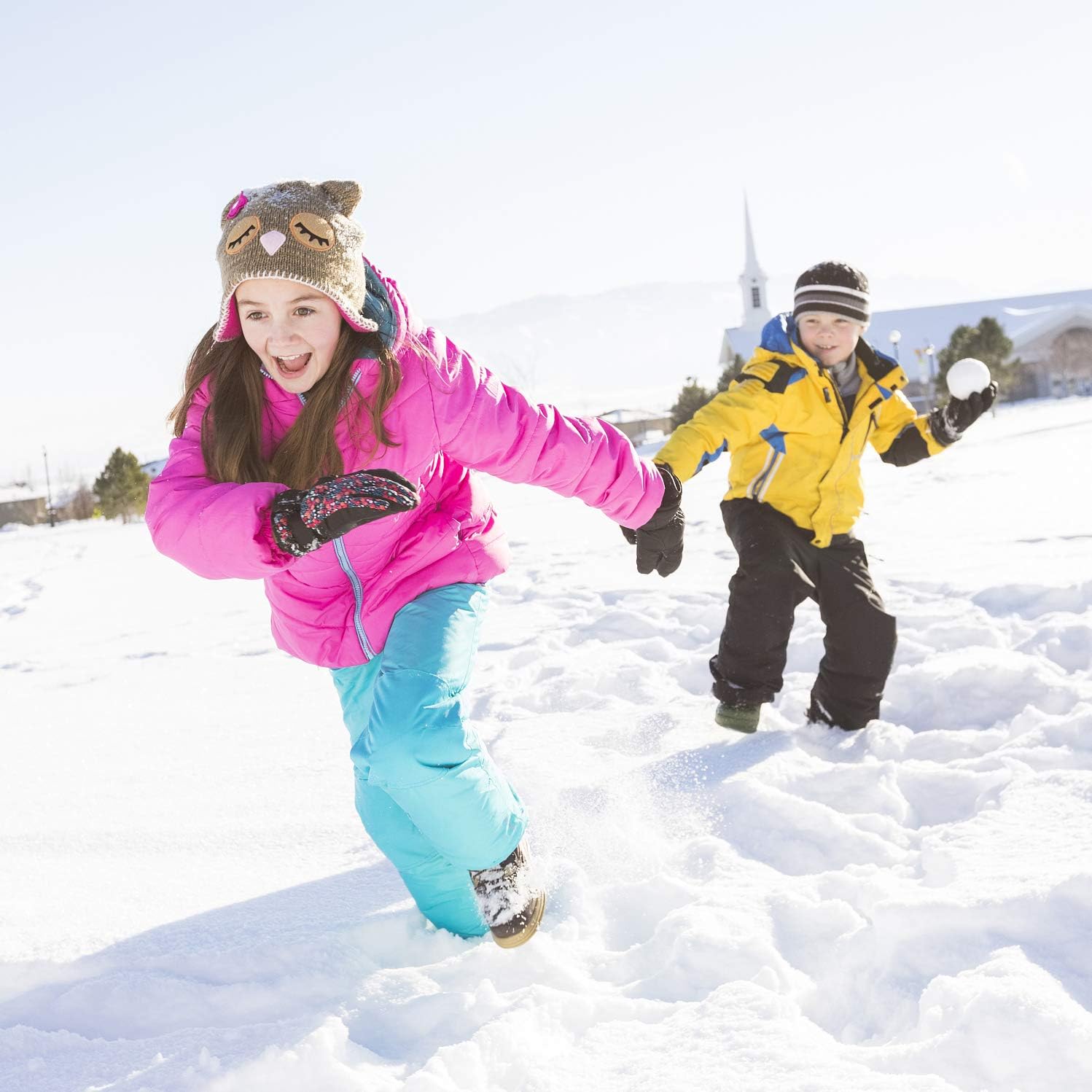 40 Pack Indoor Snowballs for Kids Snow Fight