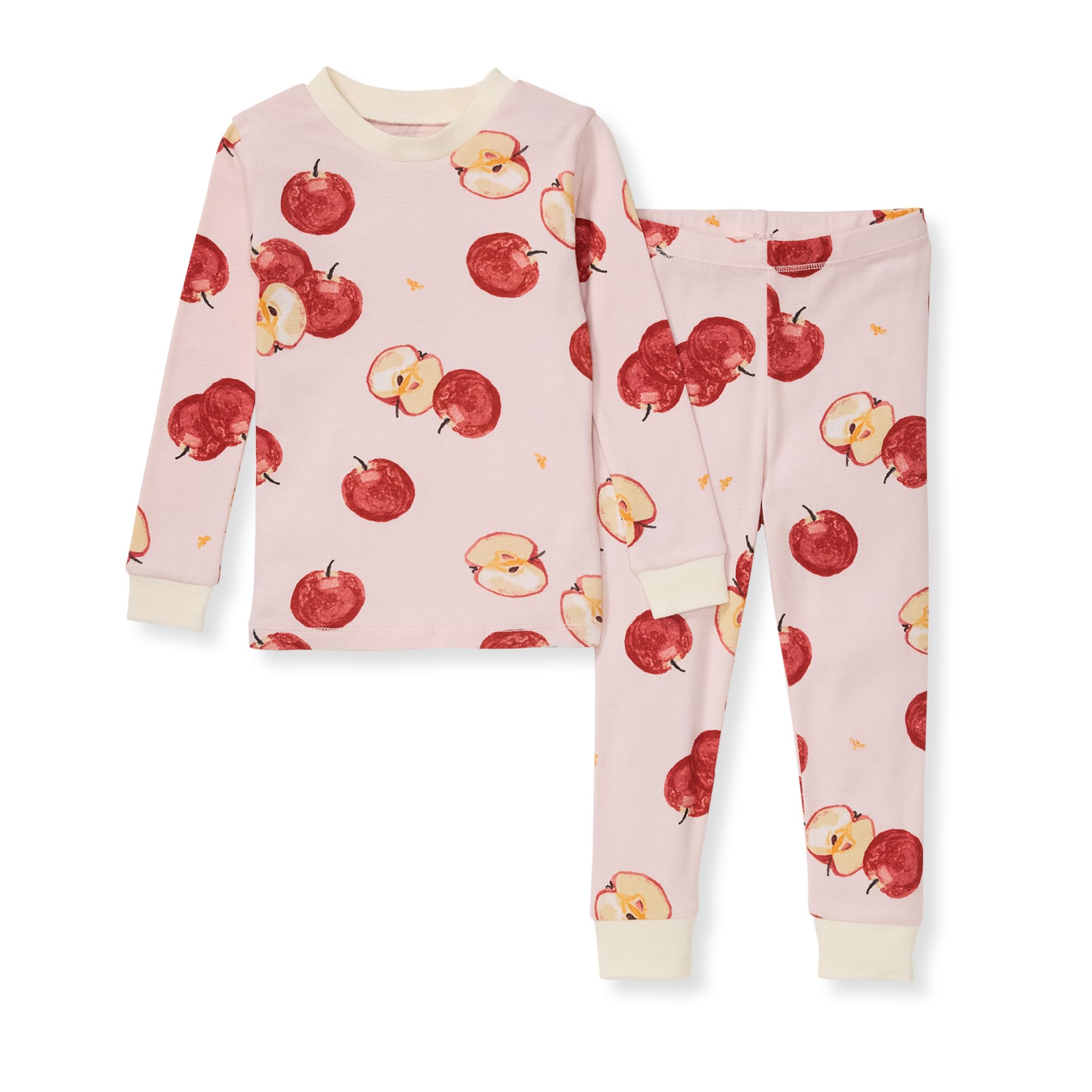 Burt's Bees BabyBaby Girls' Pajamas, Tee and Pant 2-Piece Pj Set, 100% Organic Cotton