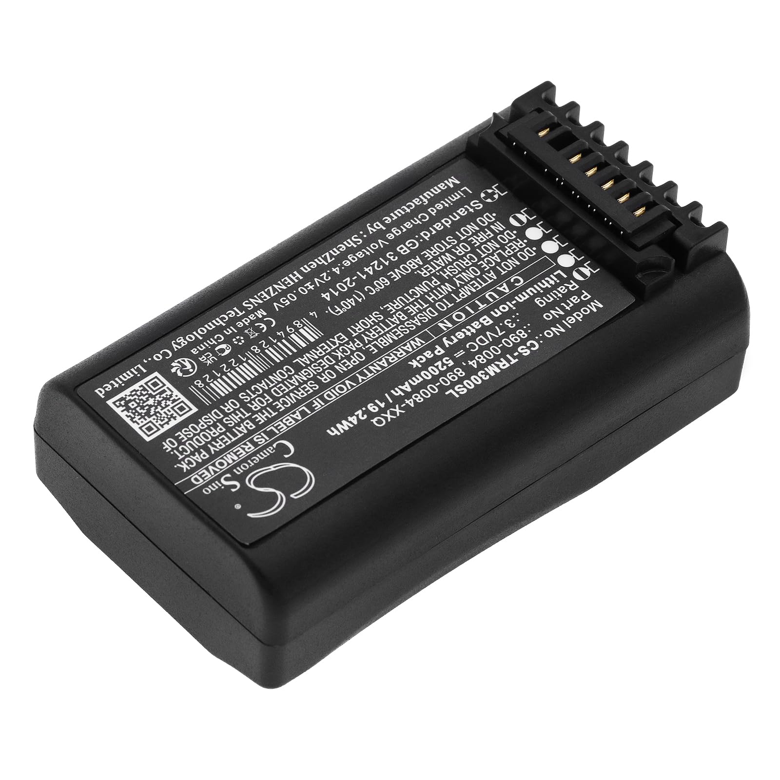 TECHTEK Batteria 5200mAh compatibile con [Trimble] ECL-FYN2HED-00, ECL-FYN2JAF-00, ECL-FYP2HED-00, EEL-FYN2HED-00, EEL-FYN2JAF-00, EGL-FYN2GEB-00, EGL-FYN2HED-00, EGL-FYN2JAF.00, EGL-FYP2GEB-00, FBA