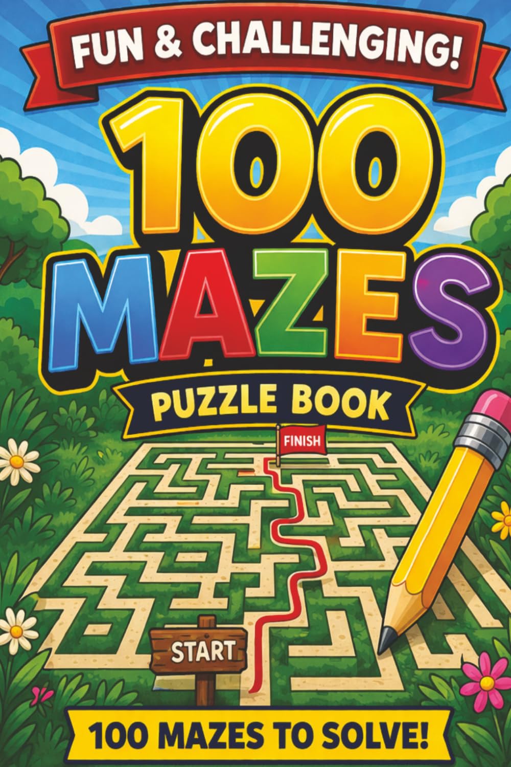 My Book of Mazes: 100 Puzzles To Solve