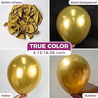 Vista 17 de Bezente Globos de látex verde lima para fiesta, paquete de 100 globos de color verde claro de 12 pulgadas, globos redondos de helio verde fruta