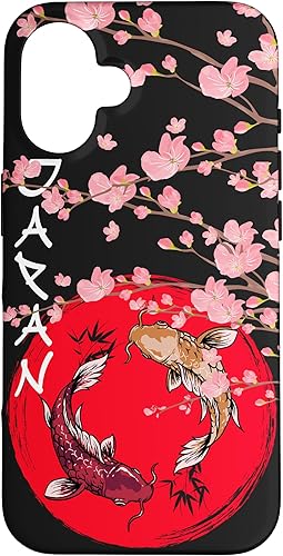 Miniatura 32 de koi Fish Ying yang,Japanese Flag Japan - Cherry Blossom Case for iPhone 17